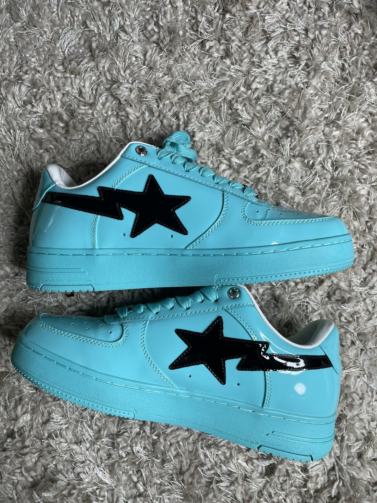 Bape Bapesta #1 M2 Blue/Turquoise Size US 9 / EU 42 - 2 Thumbnail