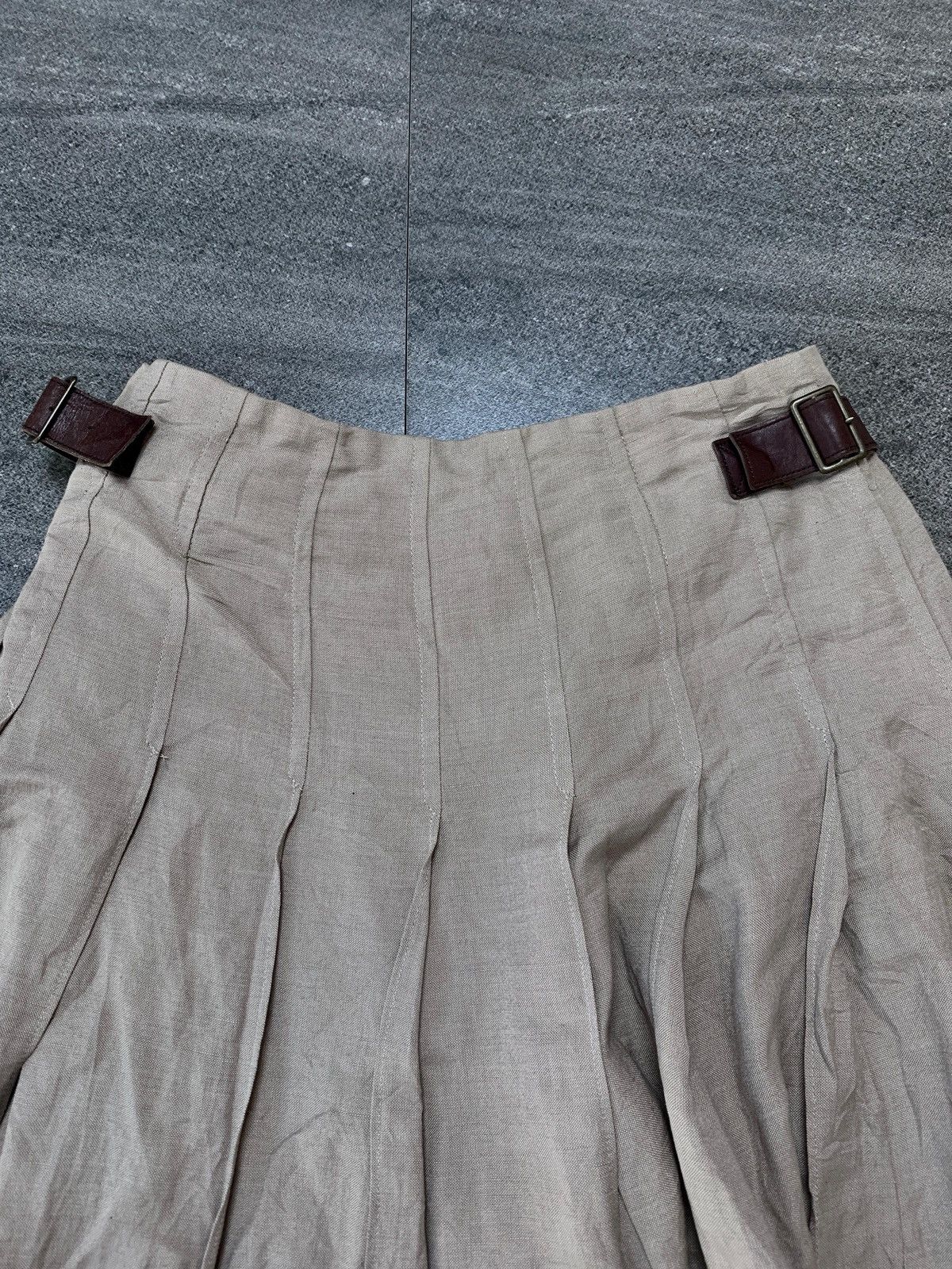 Comme des Garcons Belted Wide Skirt Size 28" / US 6 / IT 42 - 3 Thumbnail