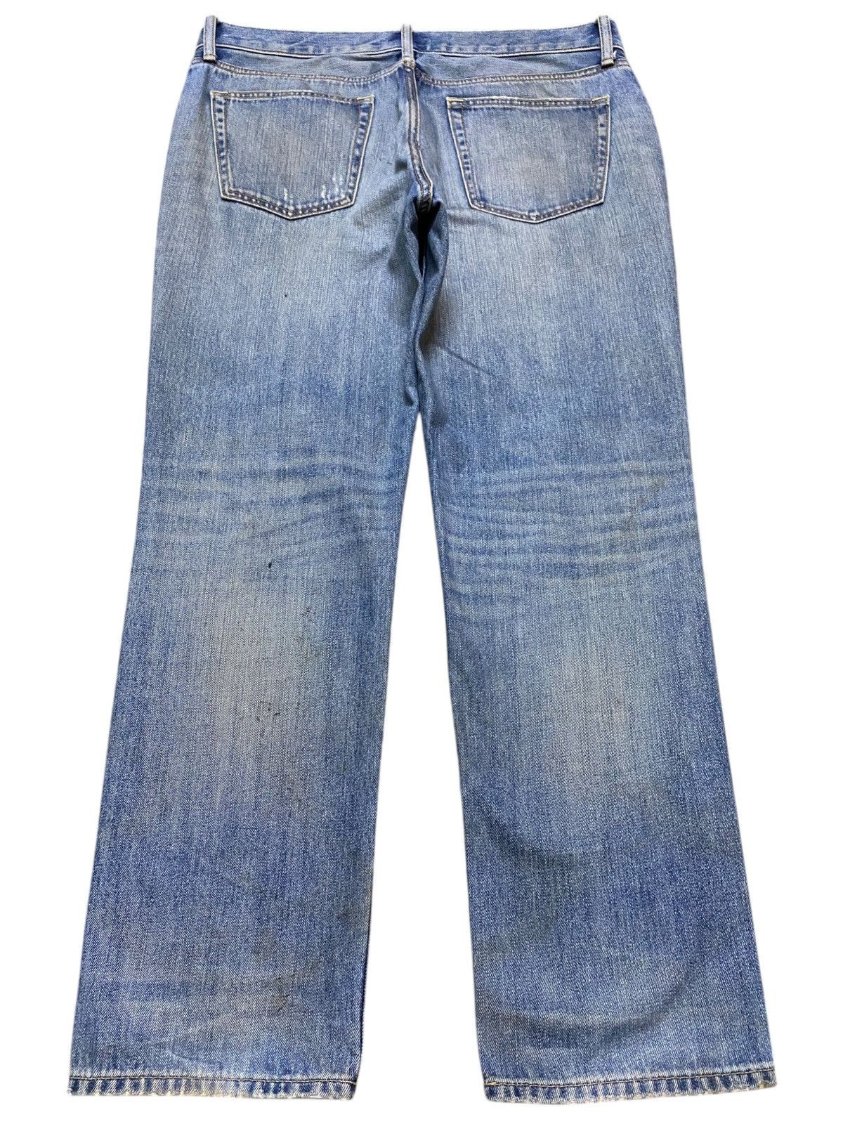 Japanese Brand Vintage Japanese Brands Mud Wash Distressed Loose Jeans Size US 38 / EU 54 - 2 Thumbnail