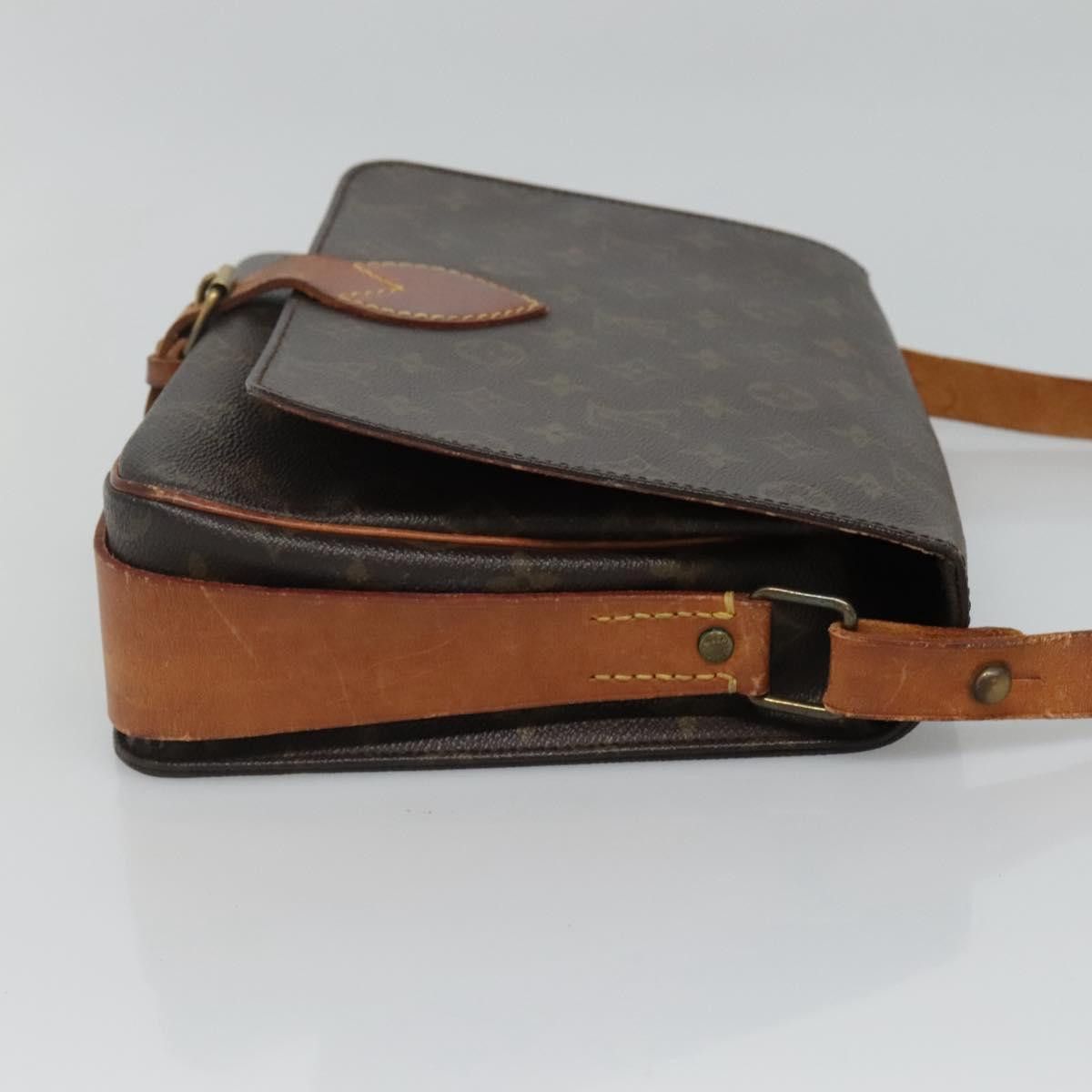 Louis Vuitton LOUIS VUITTON Monogram Cartouchiere MM Shoulder Bag M51253 Size ONE SIZE - 4 Thumbnail