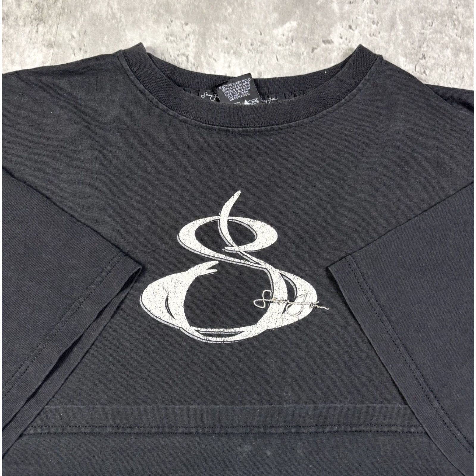 Sean John VINTAGE Sean John Black T Shirt Mens XL T-Shirt Graphic Print Grunge 90s Hip Hop Short Sleeve Crew Neck Cotton Size US XL / EU 56 / 4 - 2 Thumbnail