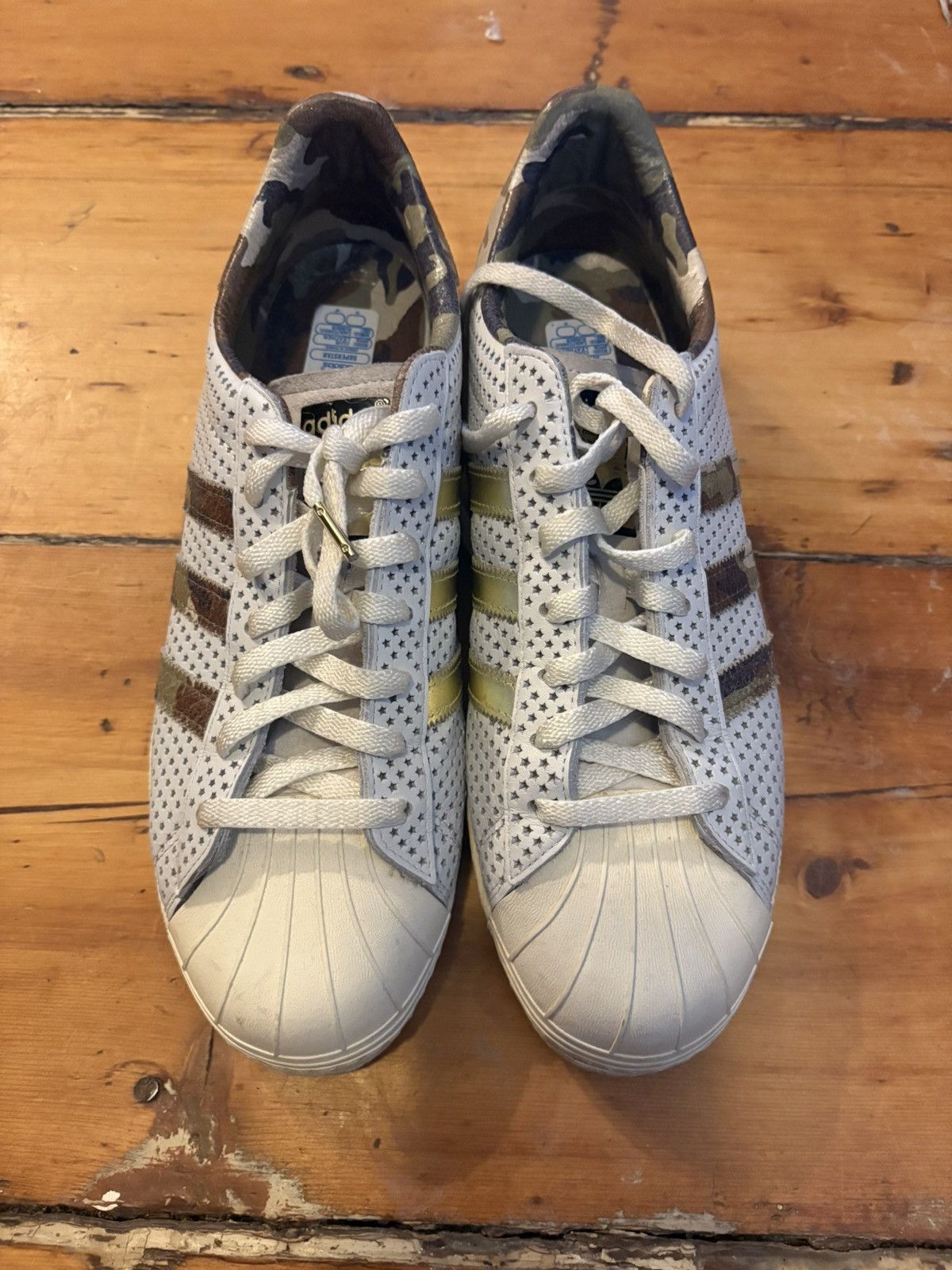 Adidas × Complex Adidas Superstar X Complex Size US 12 / EU 45 - 2 Thumbnail
