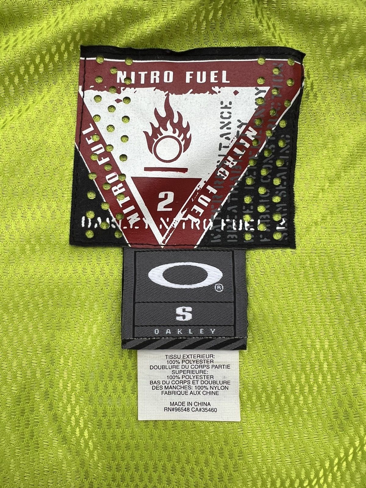 Oakley 2005 Vintage Oakley Jacket Nitro Fuel 2 Hidden Pockets Size US S / EU 44-46 / 1 - 14 Thumbnail