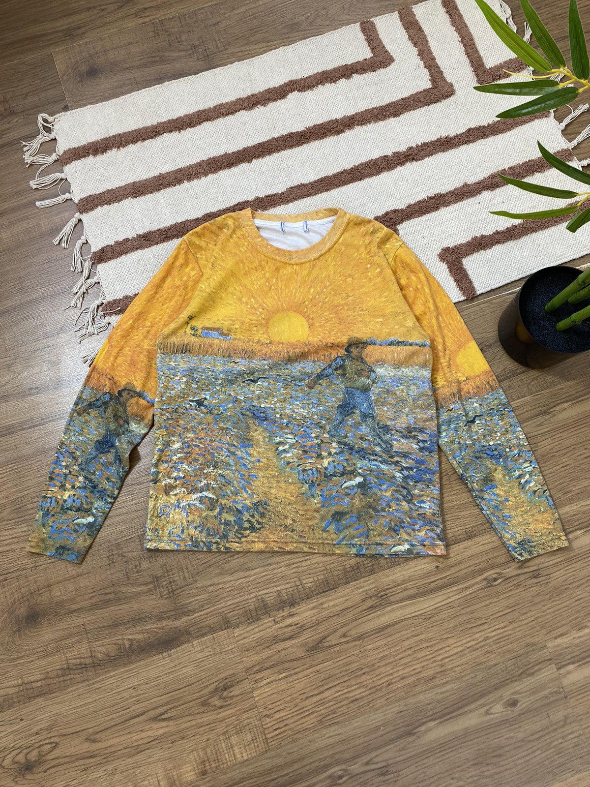 Vintage VINCENT VAN GOGH “BOTTOM AND HEAVEN” ART LONGSLEEVE Size US M / EU 48-50 / 2 - 1 Thumbnail