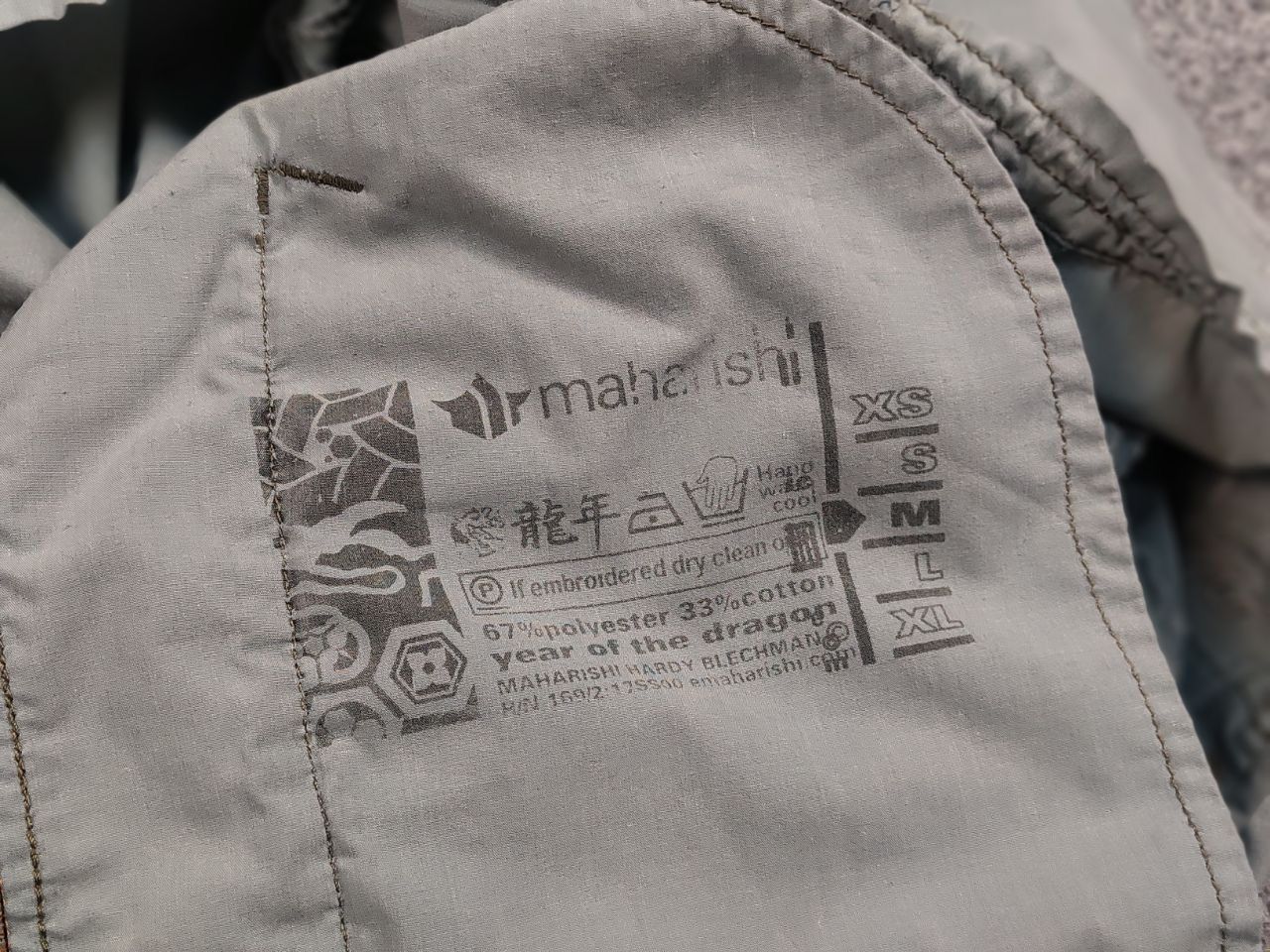 Maharishi Vintage Maharishi Japan Embroidered logo Bomber Jacket Size US M / EU 48-50 / 2 - 18 Thumbnail