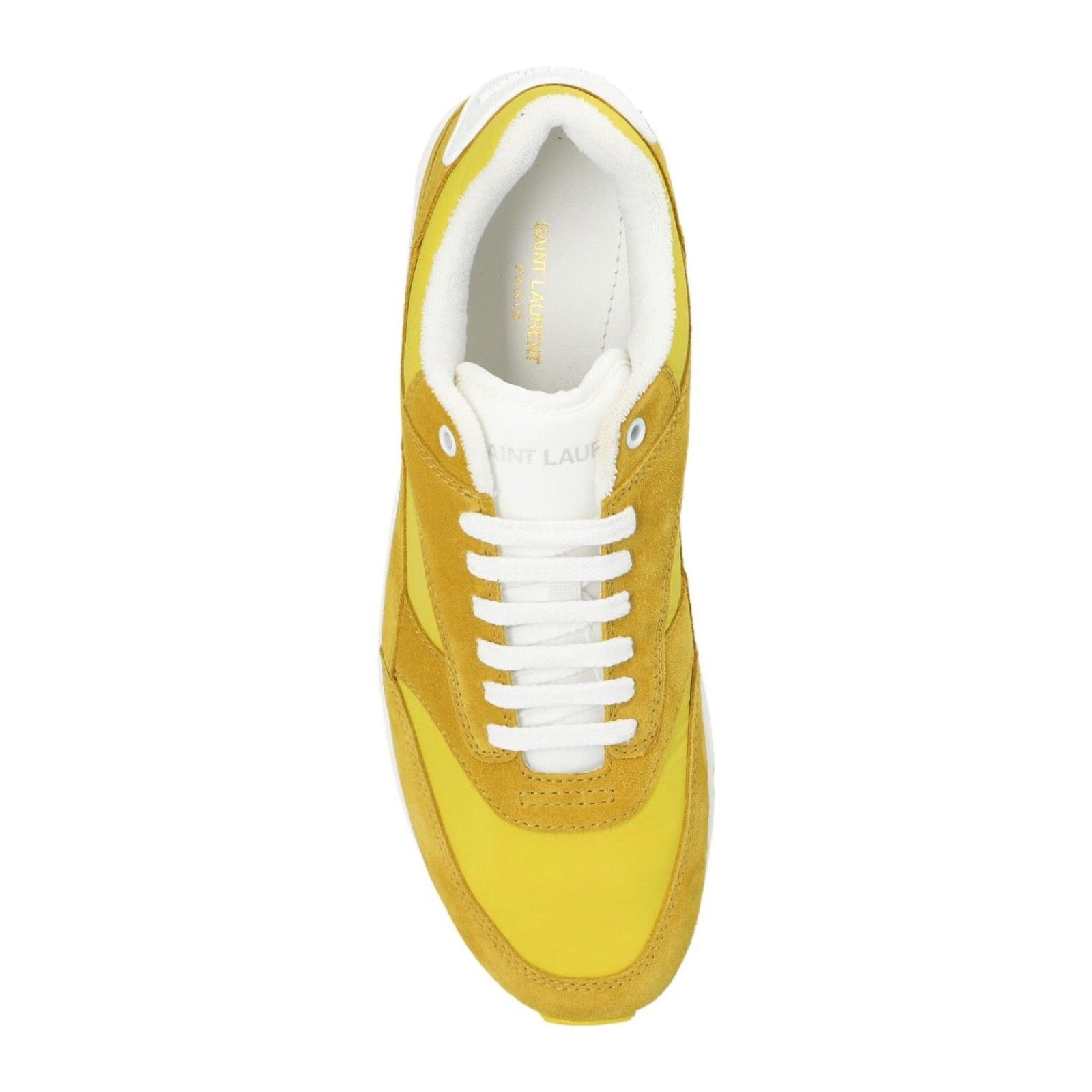 Saint Laurent Sneakers White Yellow Bump Low top shoes Size 41.5 SAINT LAURENT 895$ Men main image 2