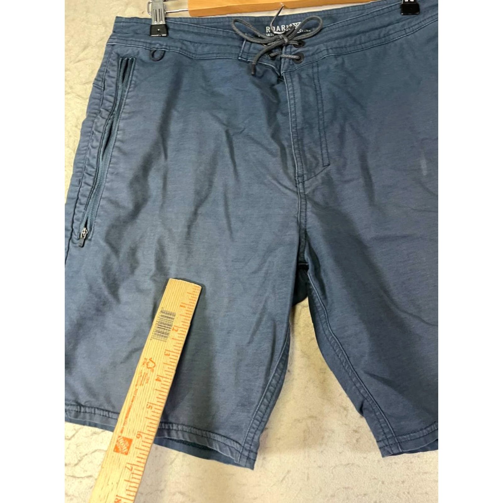 Roark Roark Shorts Boardshorts Drawstring Blue Men's Size 33 No Size tag See Pics Size ONE SIZE - 7 Thumbnail