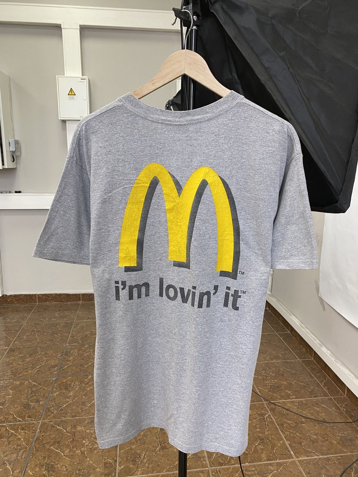 USA Olympics 🇺🇸 Vintage 2004 Macdonald I’m Lovin It T-Shirt Retro Rare Y2K Size US L / EU 52-54 / 3 - 1 Thumbnail
