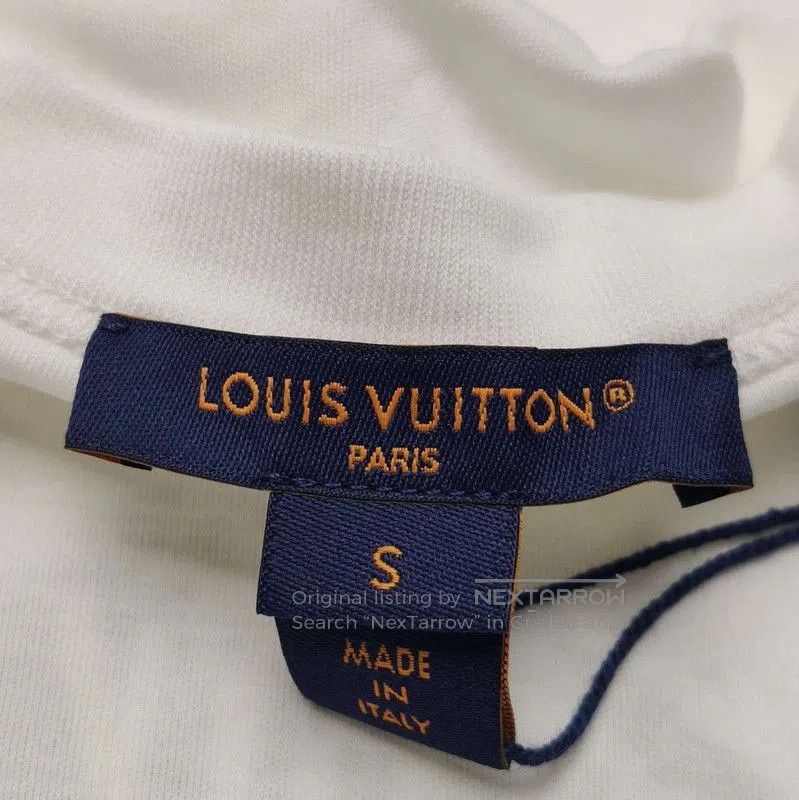 Louis Vuitton Louis Vuitton Cotton Logo Round Neck T-shirt. Size US S / EU 44-46 / 1 - 5 Thumbnail
