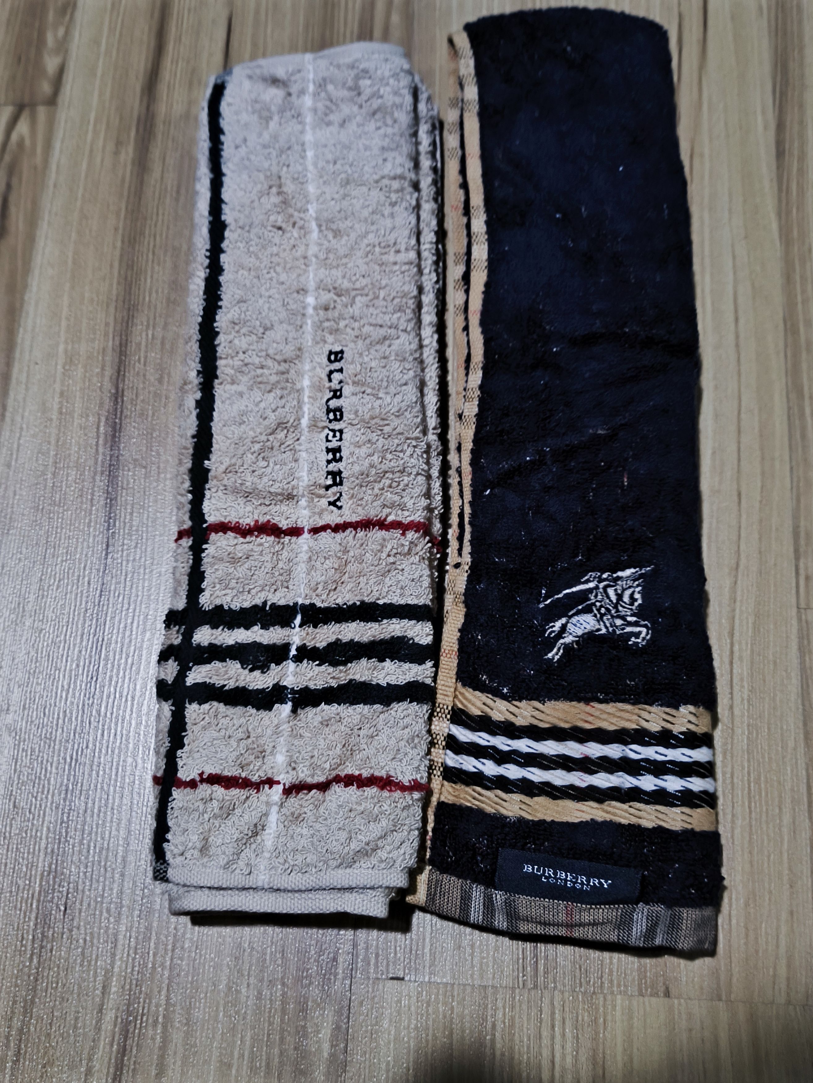 Burberry Authentic Burberry Check Bath/Beach Towel Unisex RARE 3pcs Size ONE SIZE - 10 Thumbnail