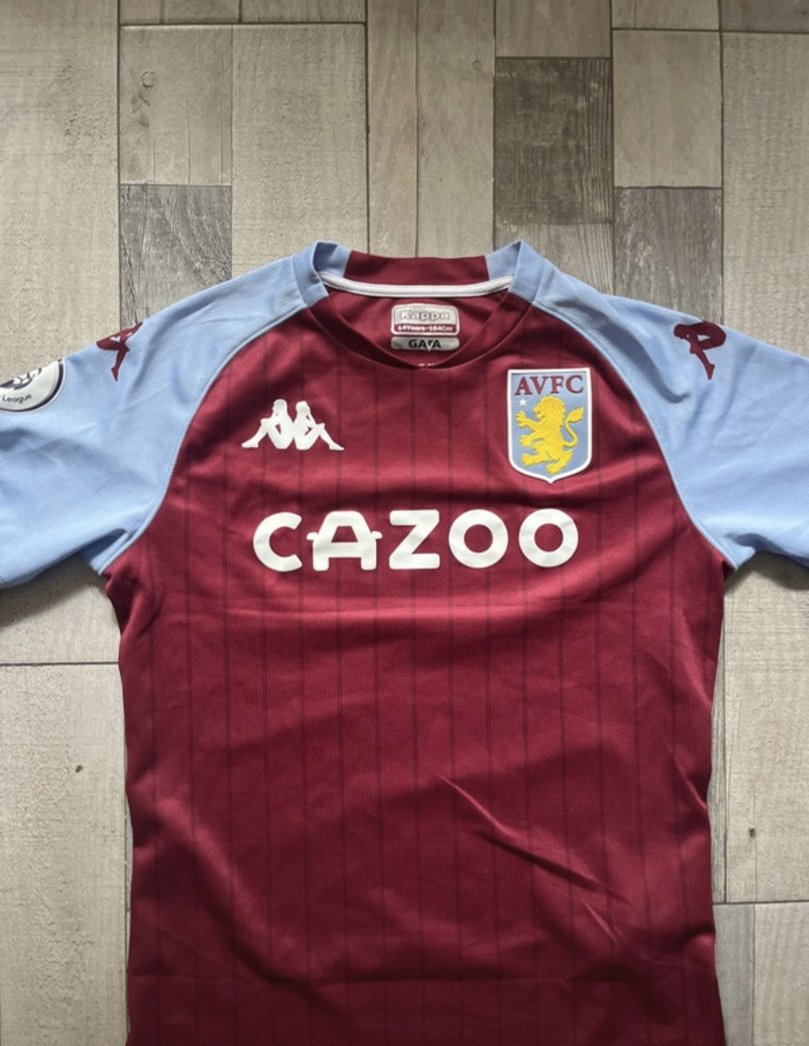 Kappa × Vintage Aston villa jersey 2020/2021 home Size US S / EU 44-46 / 1 - 4 Thumbnail