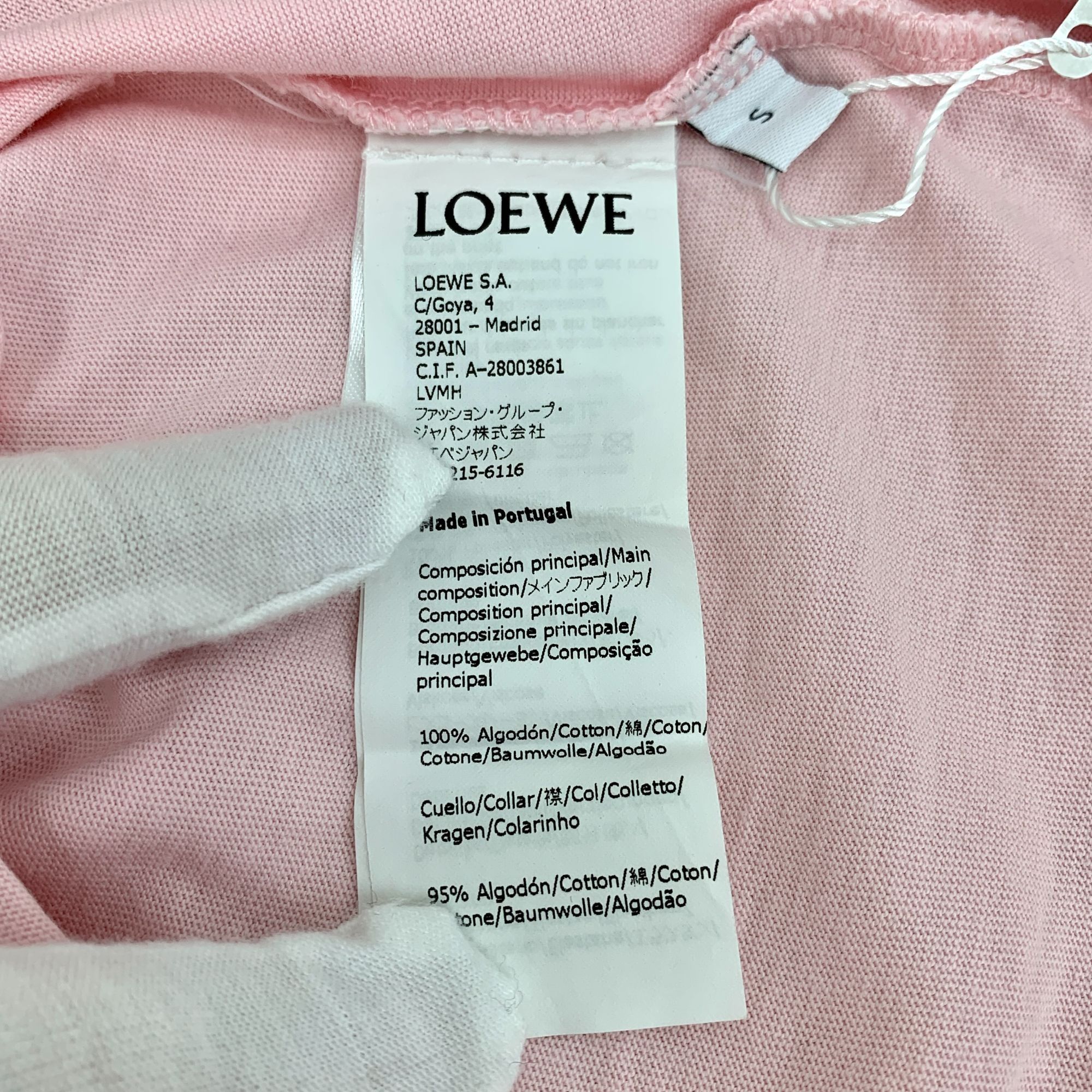 Loewe Loewe X Totoro Collaboration Pink Cotton Graphic Short-Sleev Size S / US 4 / IT 40 - 3 Thumbnail