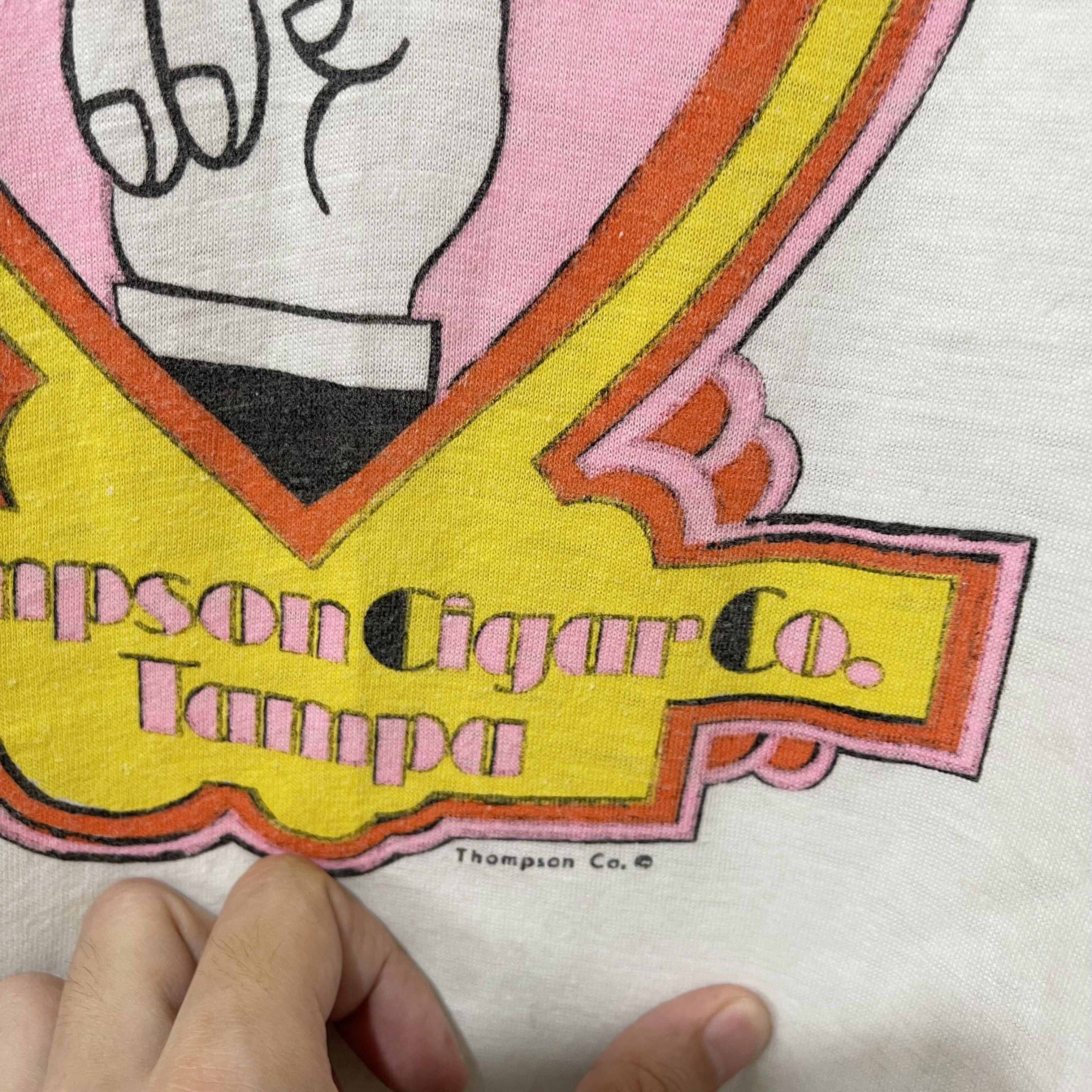 Vintage Vintage 80s Cigar Smoker Make The Best Lovers Ringer Tee Size US S / EU 44-46 / 1 - 3 Thumbnail