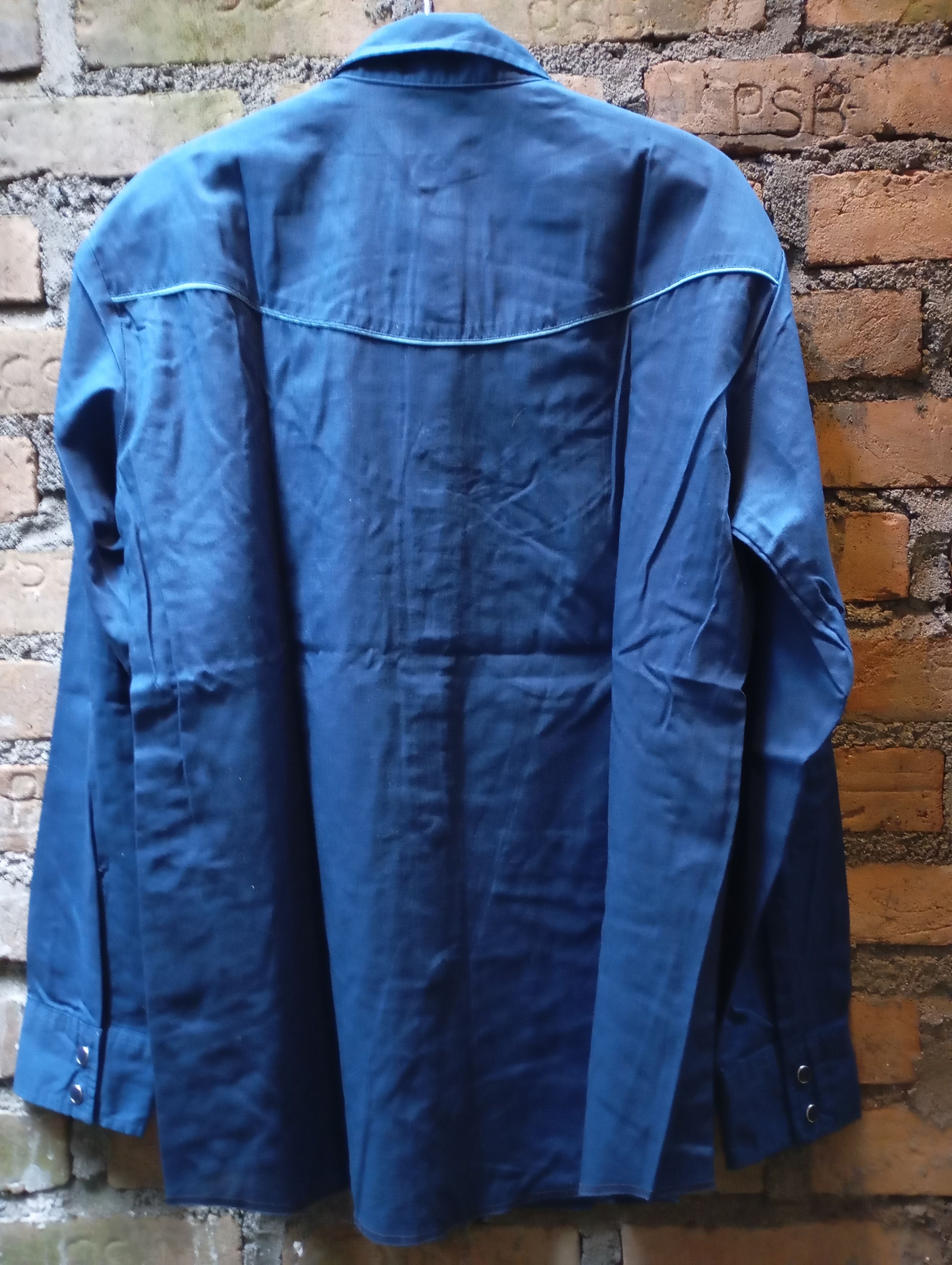 Vintage Vintage Wrangler Western Cowboy Shirts Made in USA Size US L / EU 52-54 / 3 - 2 Thumbnail