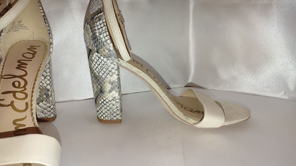 Sam Edelman Sam Edelman Yaro Heeled Peep Toe Size 7 Size US 7 / IT 37 - 7 Thumbnail