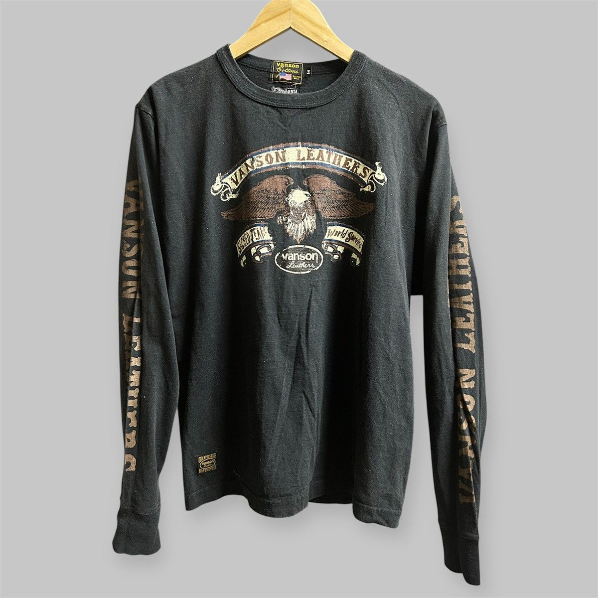 Vanson Leathers Championship Motorcycle Longsleeve Tee Size US M / EU 48-50 / 2 - 12 Thumbnail