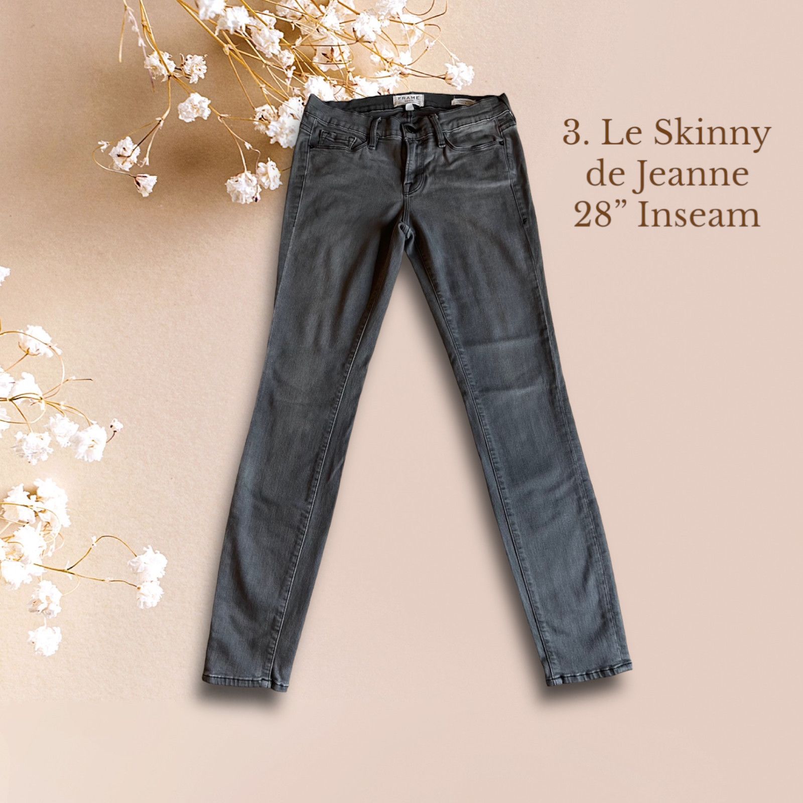 Frame Lot of 8 FRAME Denim Designer Jeans Women’s Size 28” Waist Size 28" / US 6 / IT 42 - 6 Thumbnail