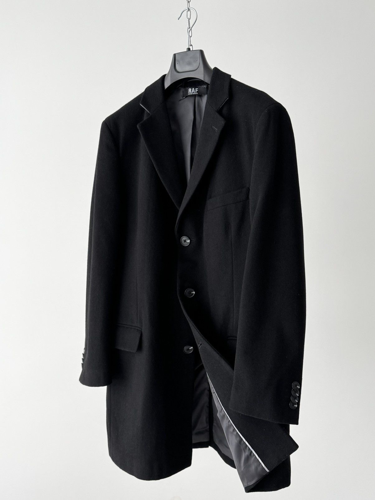 Raf Simons Raf Simons Three Button Wool Chester Coat Size US M / EU 48-50 / 2 - 3 Thumbnail