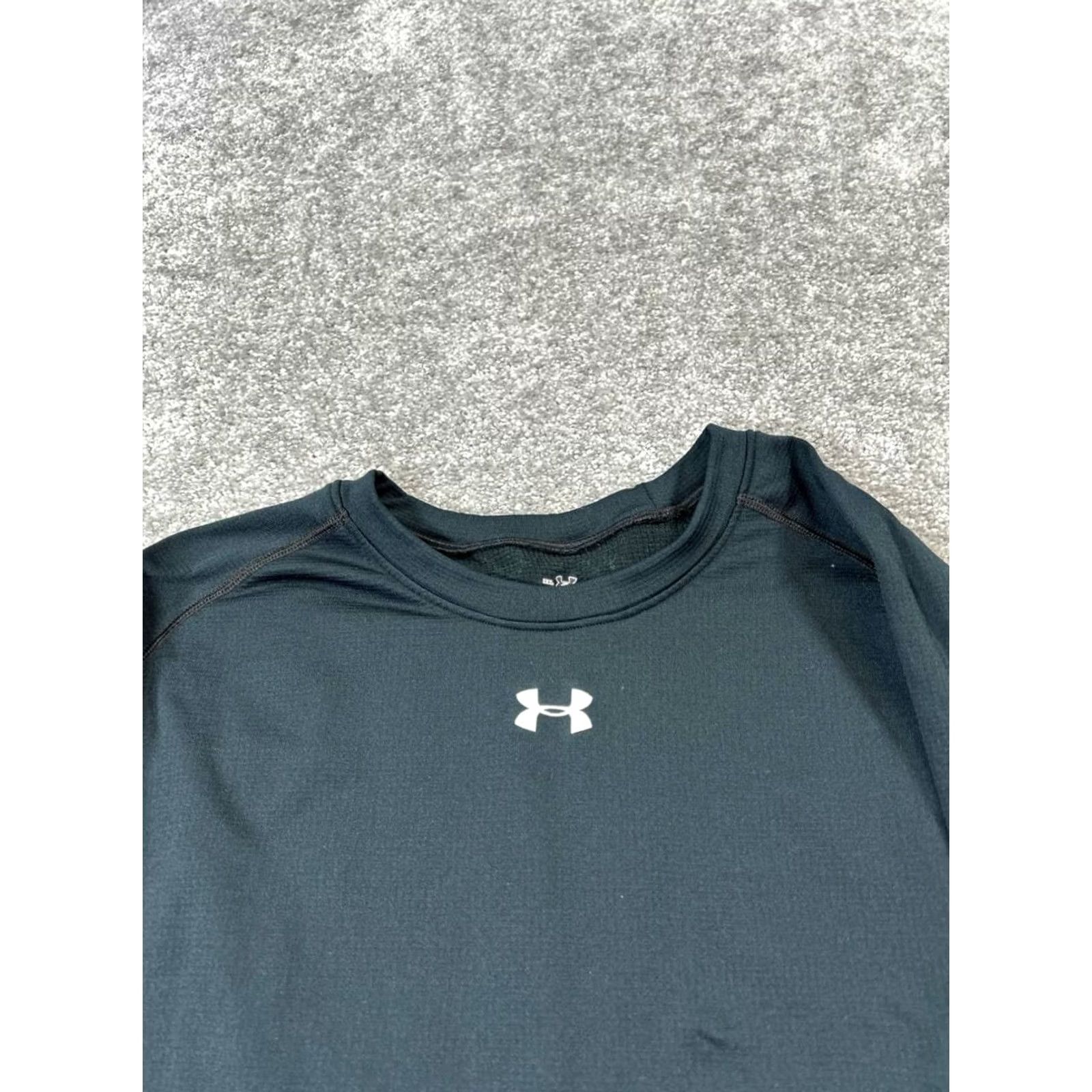 Under Armour Under Armour Shirt Mens Xxl Black Running Pullover Size US XXL / EU 58 / 5 - 2 Thumbnail