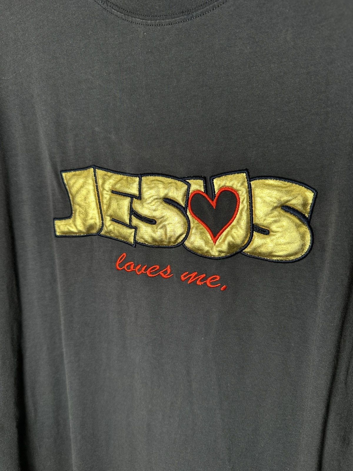 Vetements Vetements Jesus Loves You Tee XS Navy Size US XS / EU 42 / 0 - 3 Thumbnail