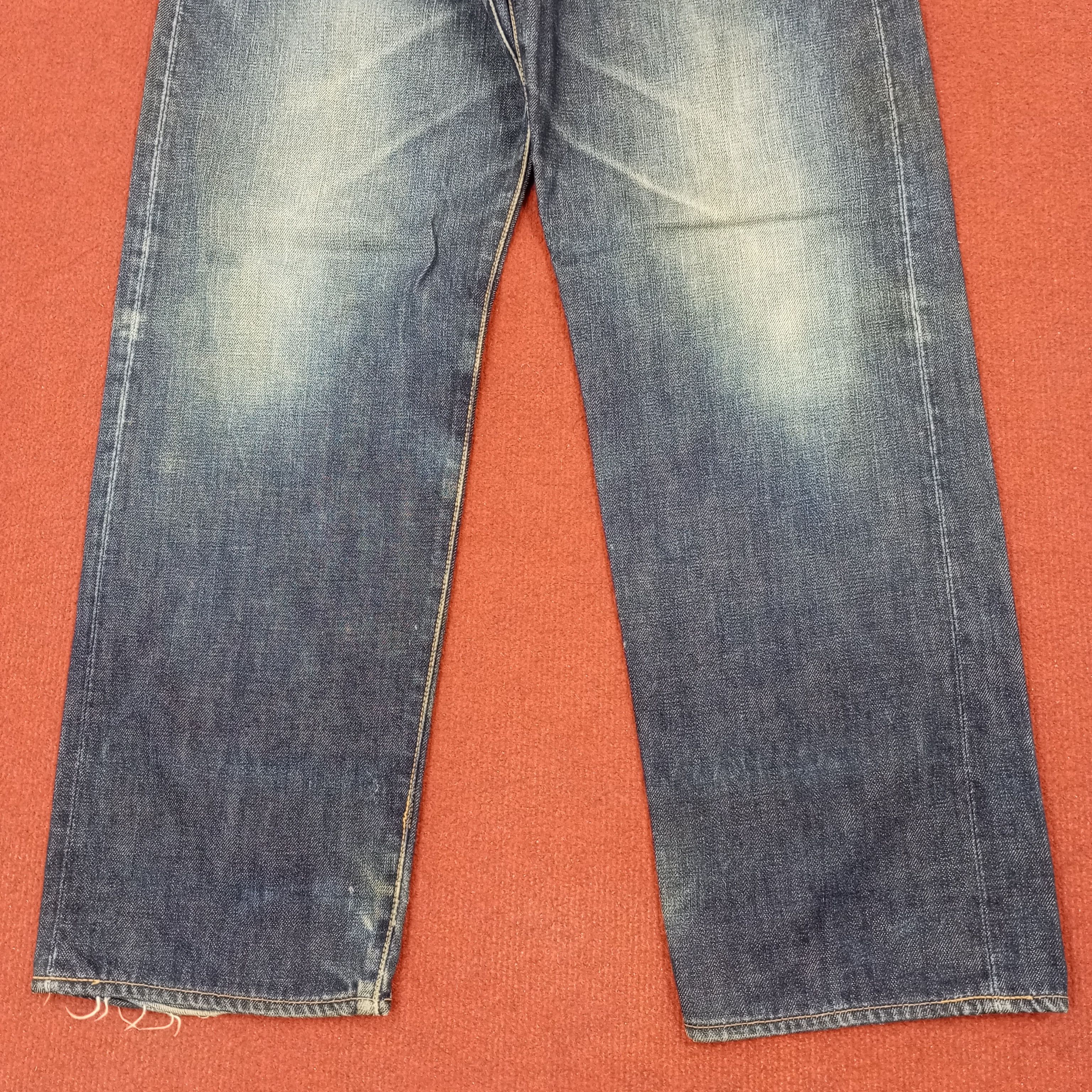 Evisu × Japanese Brand × Vintage Evisu Japanese Brand Fashion Style Custom Daicock Jeans Size US 27 - 6 Thumbnail