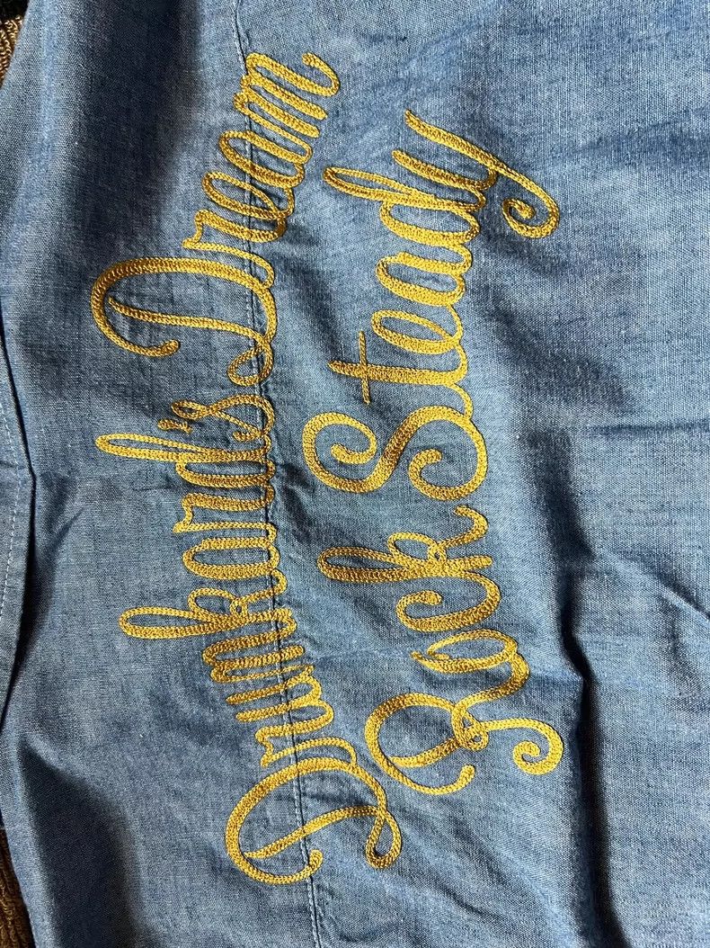 Wacko Maria Wacko maria Embroidered denim shirt, classic letter embroi Size US M / EU 48-50 / 2 - 8 Thumbnail