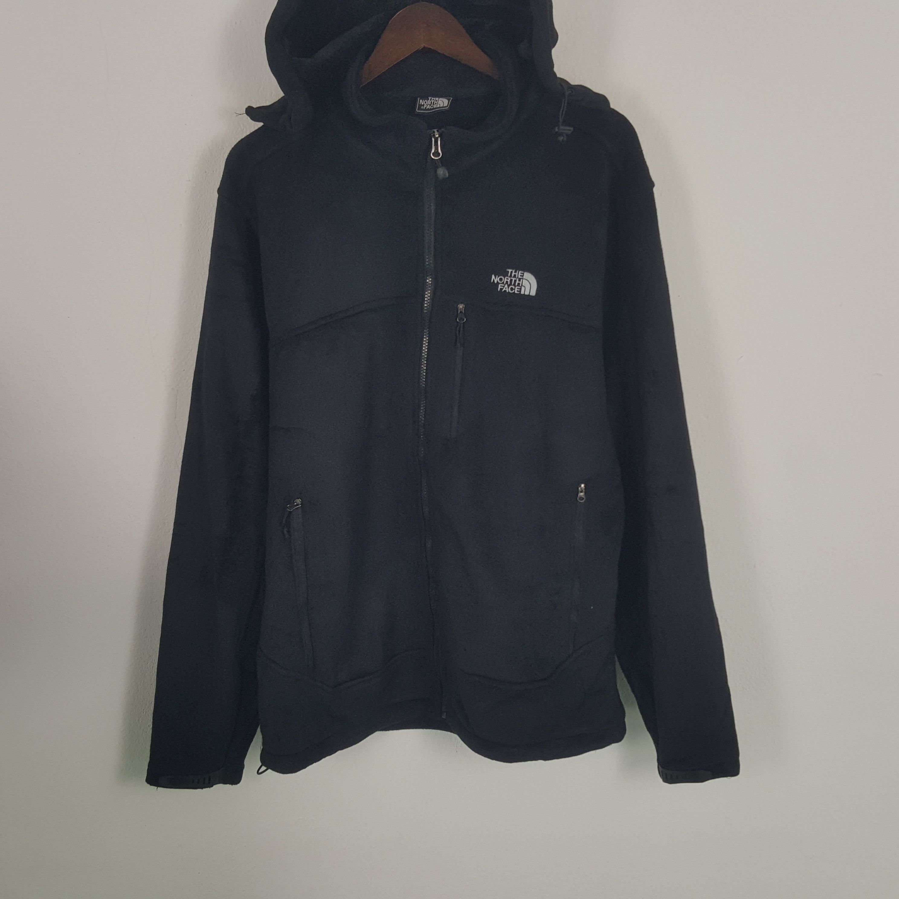 The North Face × Vintage Vintage The North Face Velvet Zipper Sweater Size US L / EU 52-54 / 3 - 1 Thumbnail