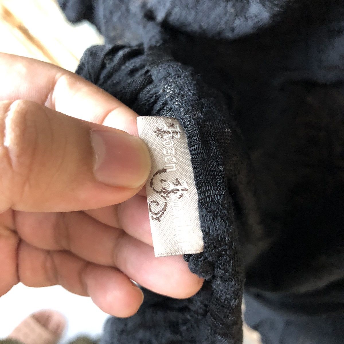 Homespun Knitwear × Japanese Brand Rozen Kavalier Black Knitwear #A1630 Size M / US 6-8 / IT 42-44 - 13 Thumbnail