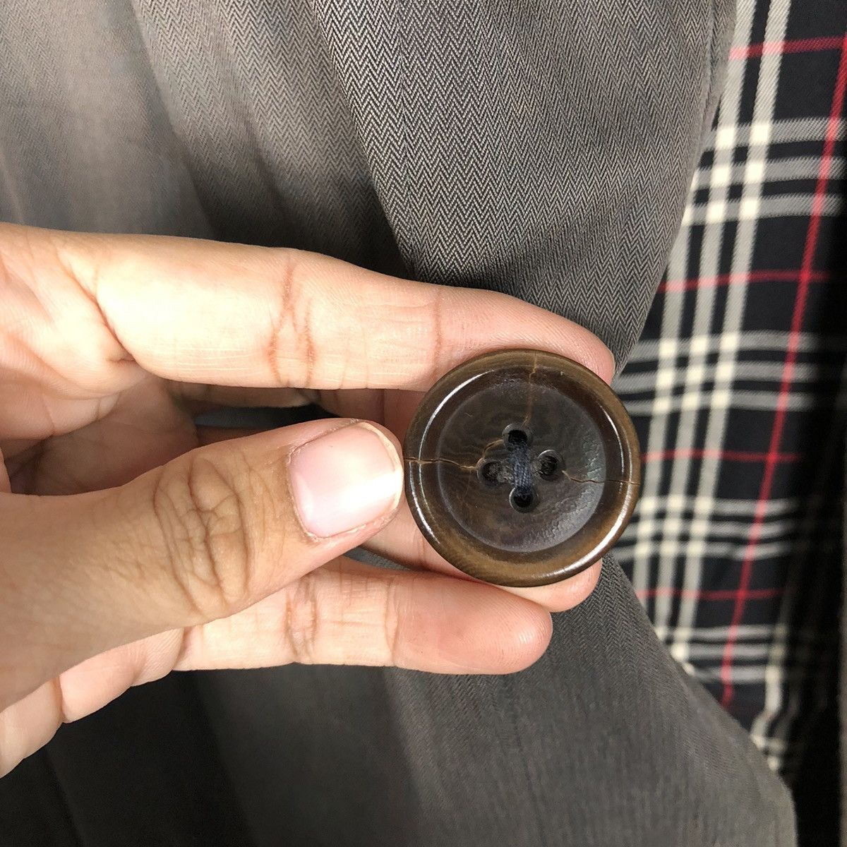 Burberry 📌Vintage Trench Coat Burberrys Long Jacket Nova Check Size US M / EU 48-50 / 2 - 17 Thumbnail