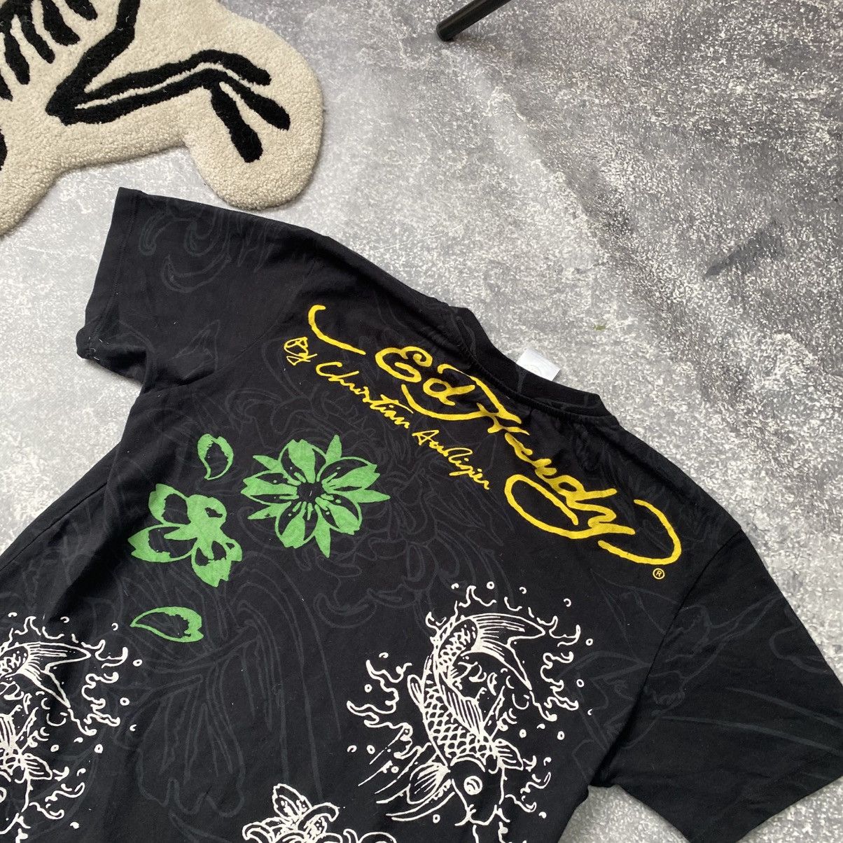 Ed Hardy Vintage Ed Hardy by Christian Audigier y2k overprinted tee Size US M / EU 48-50 / 2 - 9 Thumbnail