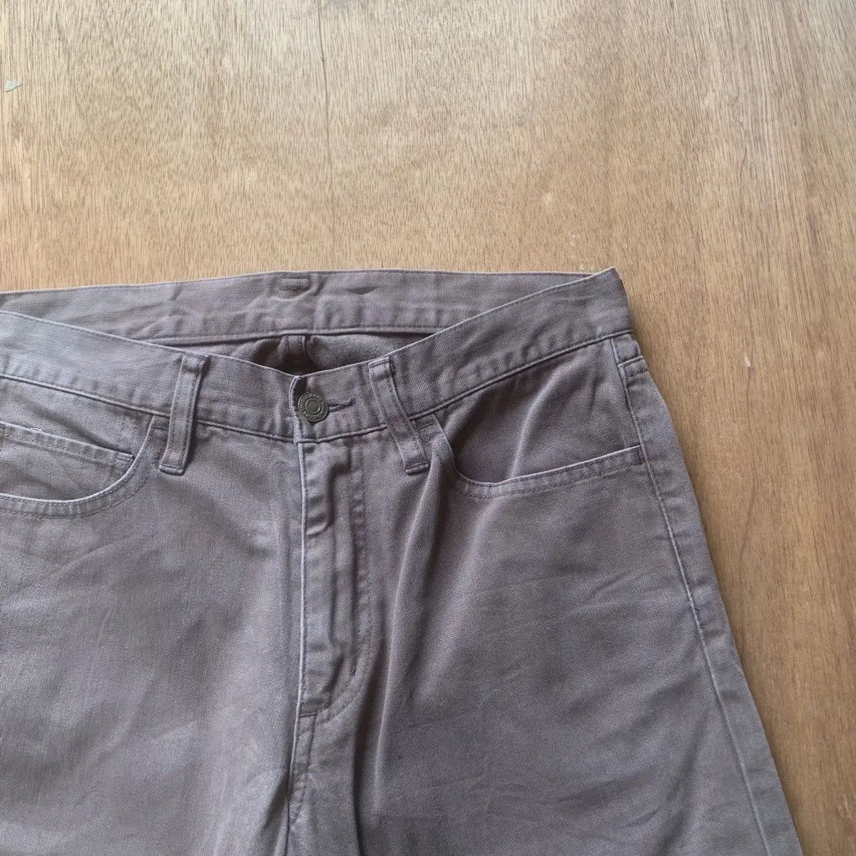 Vintage FADED ‼️ JAPANESE VINTAGE UNIQLO BLANK 5-POCKET PANTS Size US 28 / EU 44 - 7 Thumbnail