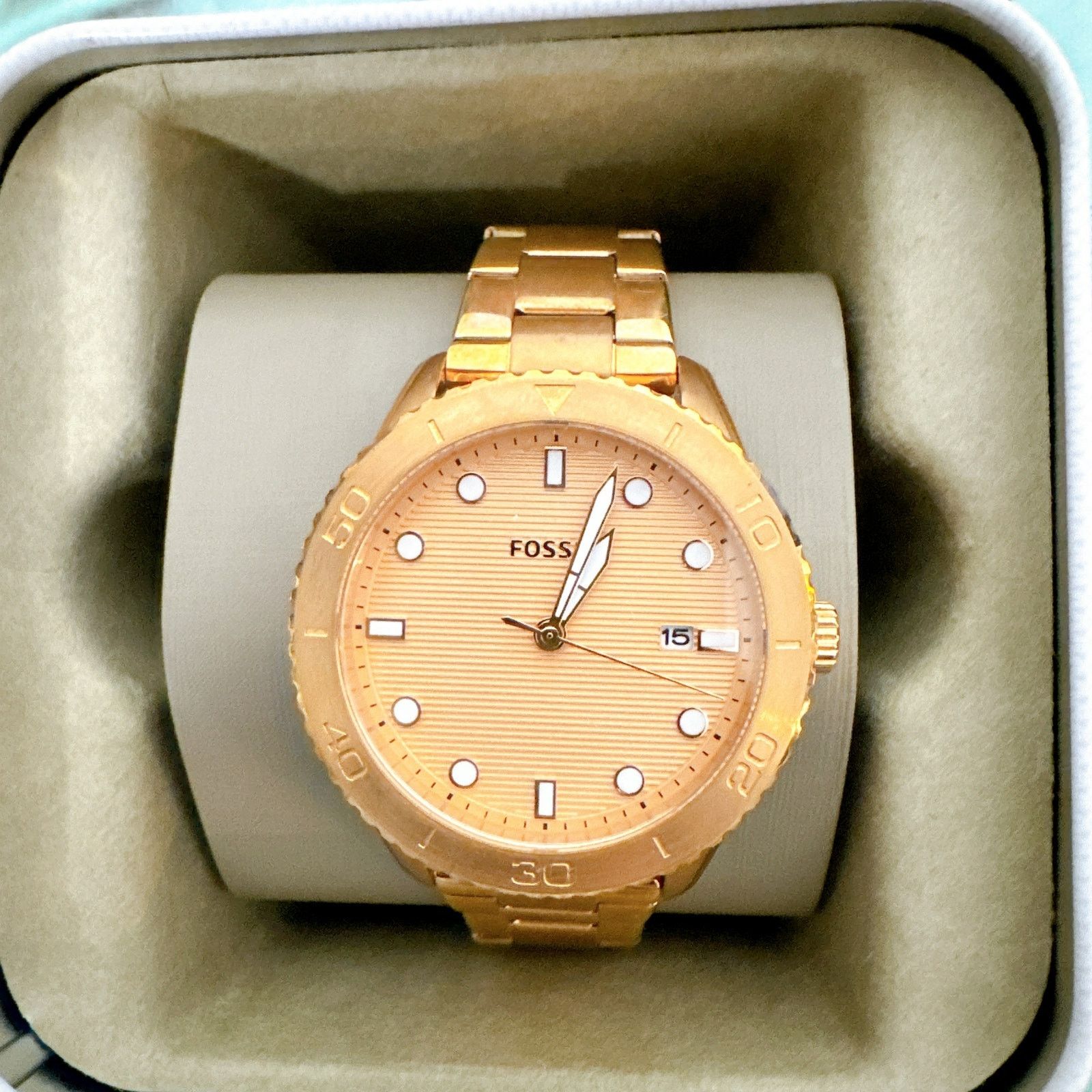 Fossil Fossil B03596 Women's Rose Gold Watch, Stainless Steel Size ONE SIZE - 2 Thumbnail