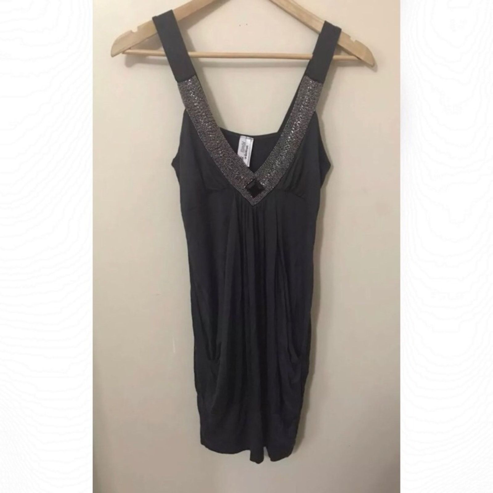Other Misope Anchor Gray Sleeveless Cocktail Dress Size M / US 6-8 / IT 42-44 - 1 Thumbnail