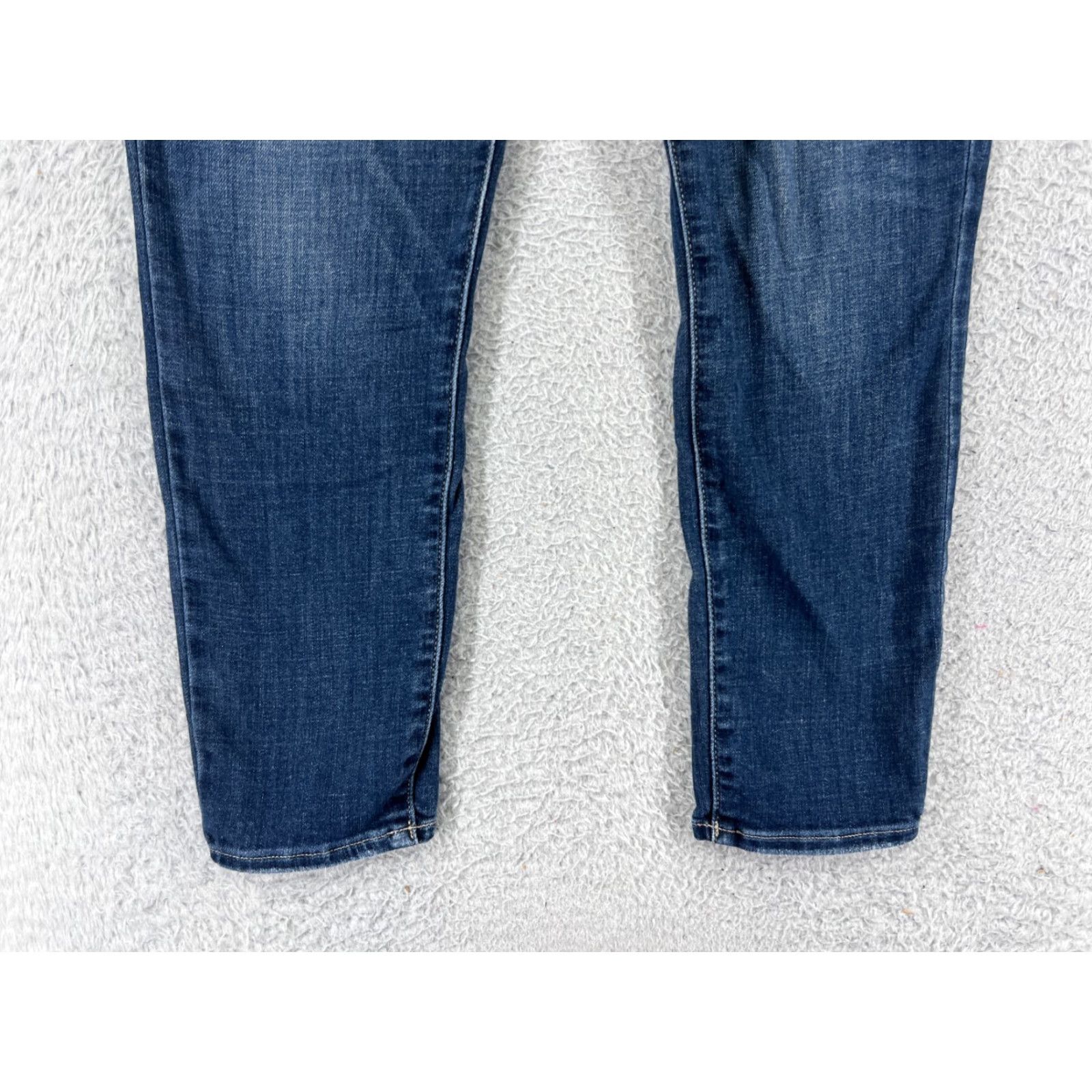 Lucky Brand VINTAGE Lucky Brand Jeans Women 2 Blue Denim Pants Skinny Tapered Cotton Blend 5-Pocket Blue USA Womens Size 26" / US 2 / IT 38 - 5 Thumbnail