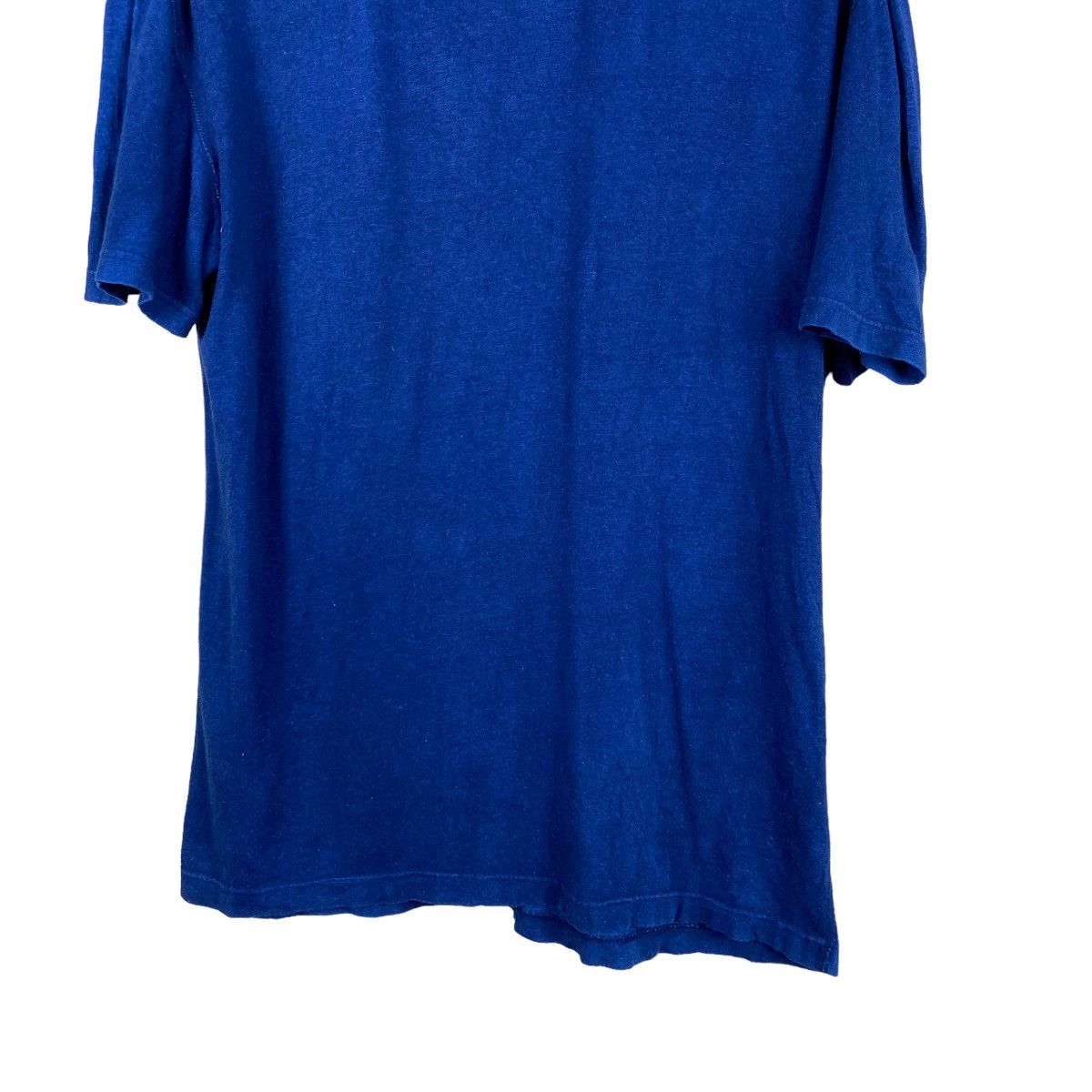 Blue Blue Japan × Indigo × Japanese Brand VINTAGE BLUE BLUE JAPAN PLAIN BASIC TEE Size US M / EU 48-50 / 2 - 3 Thumbnail