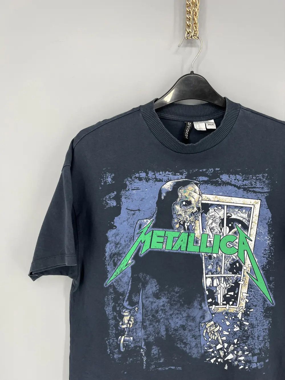 Band Tees Vintage Y2K Metallica Skulls Dead Face Band Rock Streetwear Size US L / EU 52-54 / 3 - 4 Thumbnail