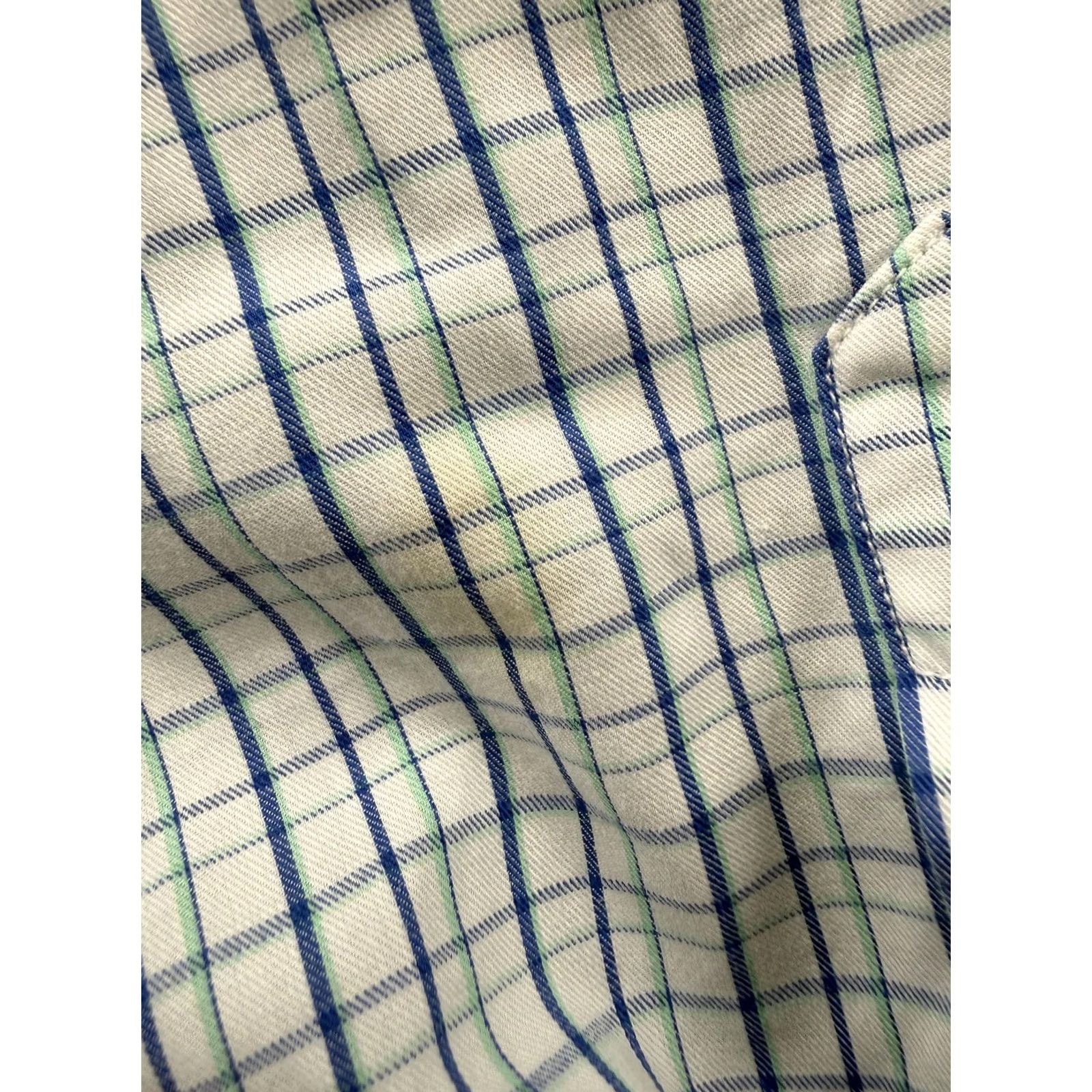 Tommy Bahama Tommy Bahama Shirt Mens 2XL White Check Long Sleeve Button Up Casual IslandZone Size US XXL / EU 58 / 5 - 7 Thumbnail