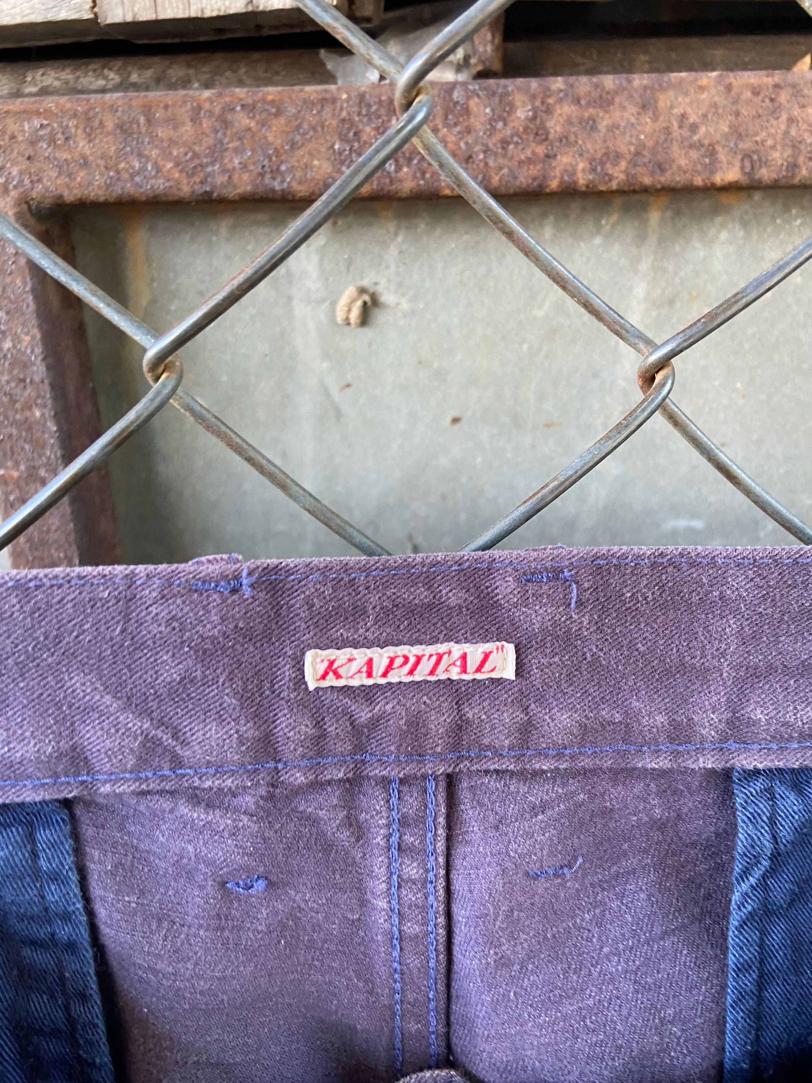 Kapital Rare* Kapital Kountry Boro pants Yagu damages chino Sashiko Size US 31 - 14 Thumbnail