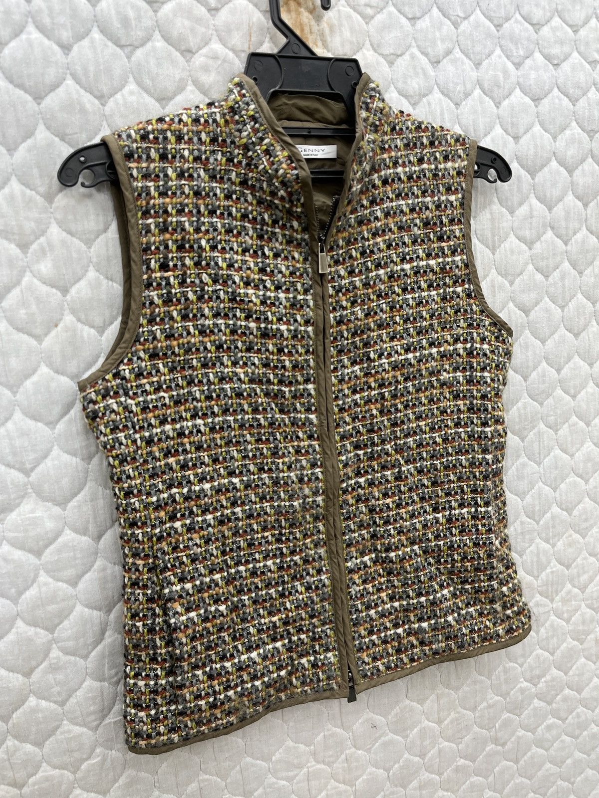 Versace 🔥🔥🔥STEALS GENNY BY GIANNI VERSACE TWEED VEST Size S / US 4 / IT 40 - 3 Thumbnail