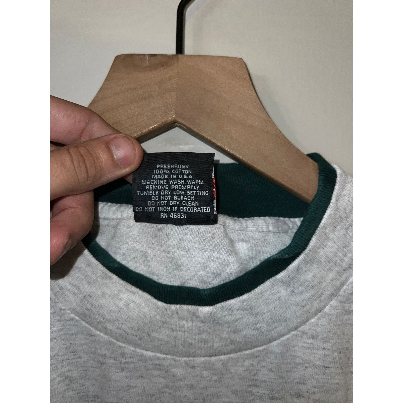 Signal Sport Vintage Las Vegas Gray Shirt Nevada Tee VTG 90s Stained L Size US L / EU 52-54 / 3 - 10 Thumbnail