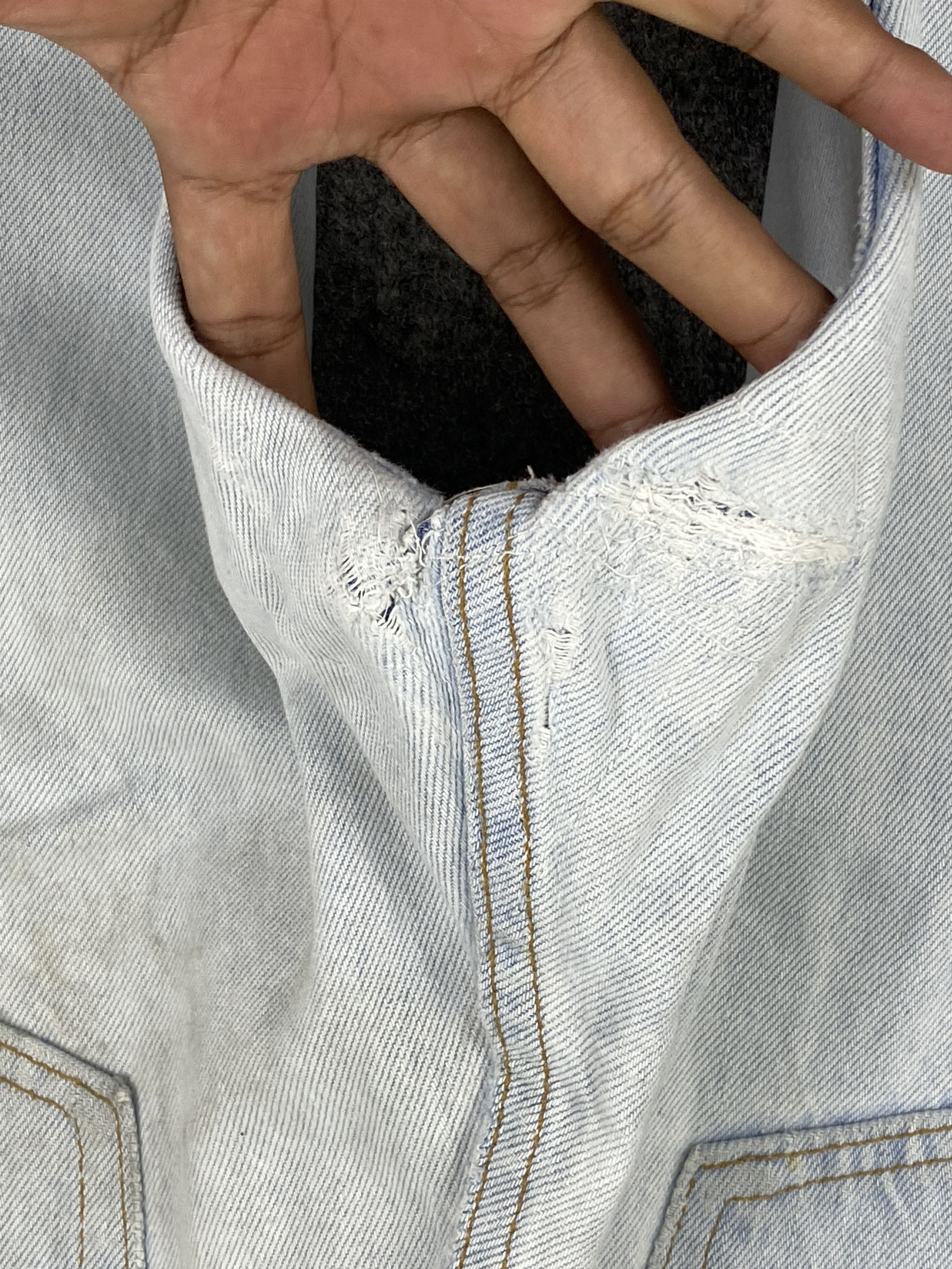 Levi's × Vintage Vintage Levis 501 Light Blue Jeans Size US 38 / EU 54 - 18 Thumbnail