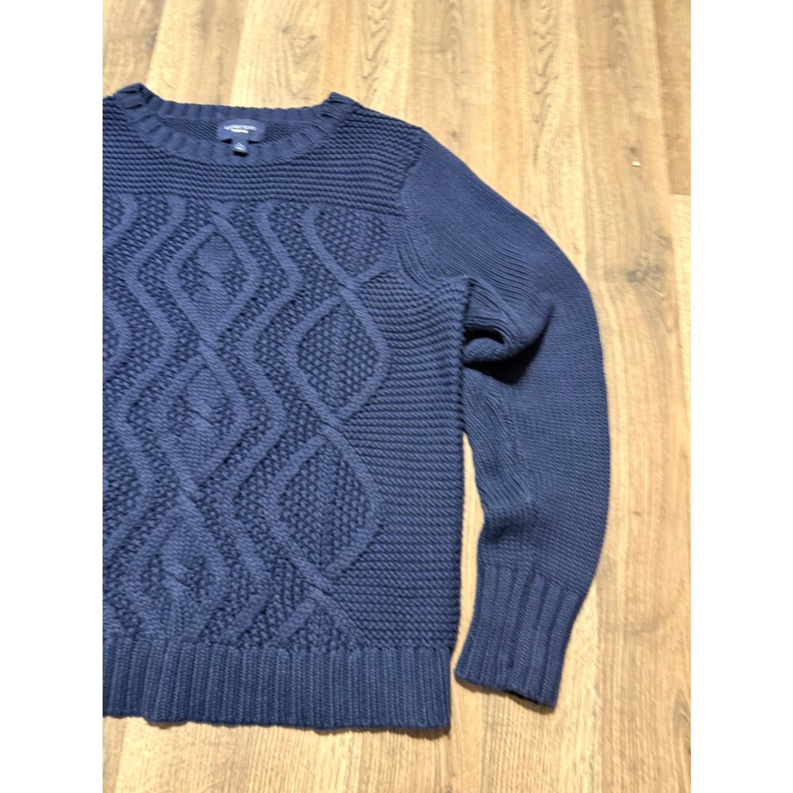 Lands' End Lands' End Sweater Woman's Size Large Blue Crewneck Pullover Knit Size L / US 10 / IT 46 - 4 Thumbnail