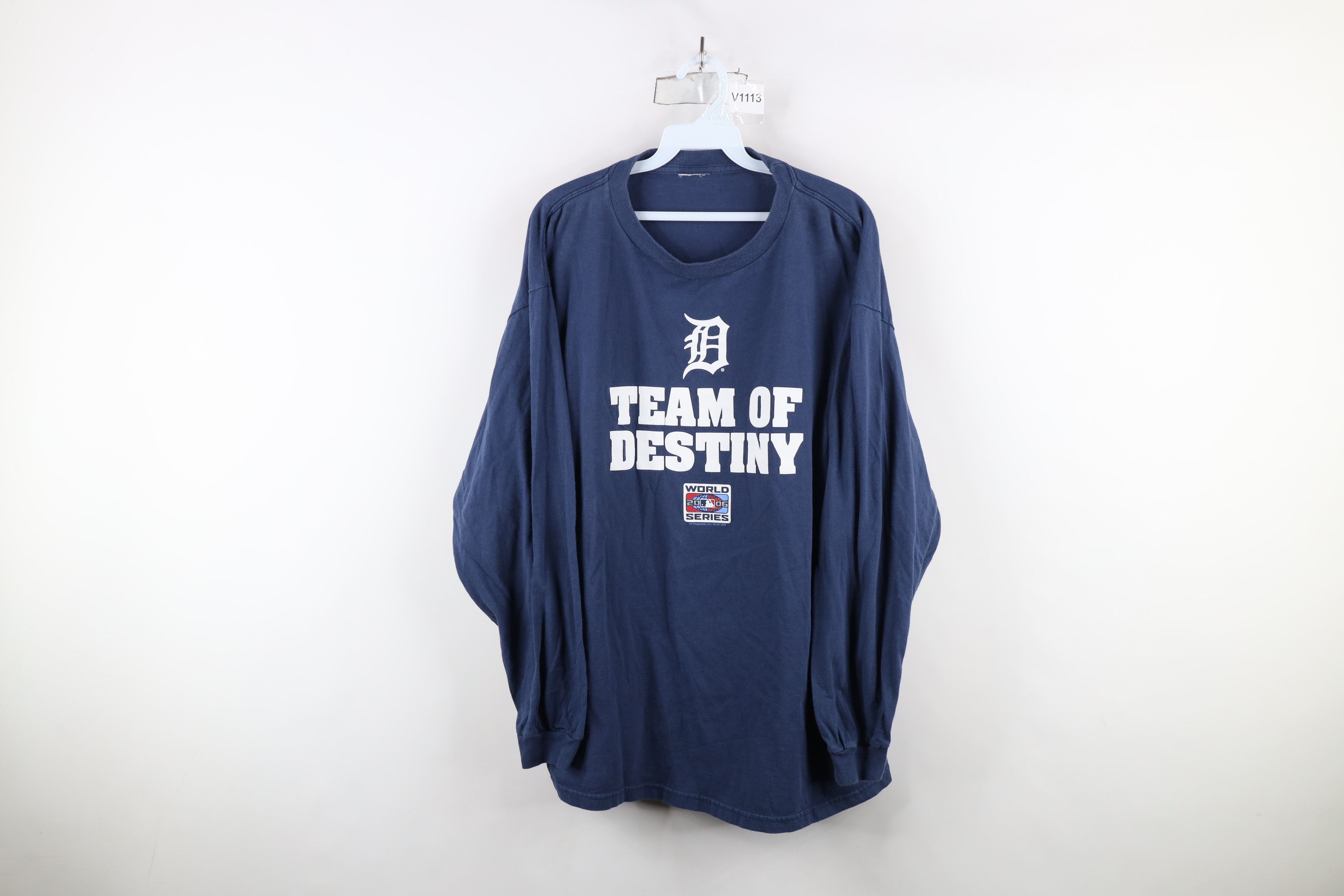 Vintage Vintage Y2K 2006 Detroit Tigers Baseball Long Sleeve T-Shirt Size US XL / EU 56 / 4 - 1 Thumbnail