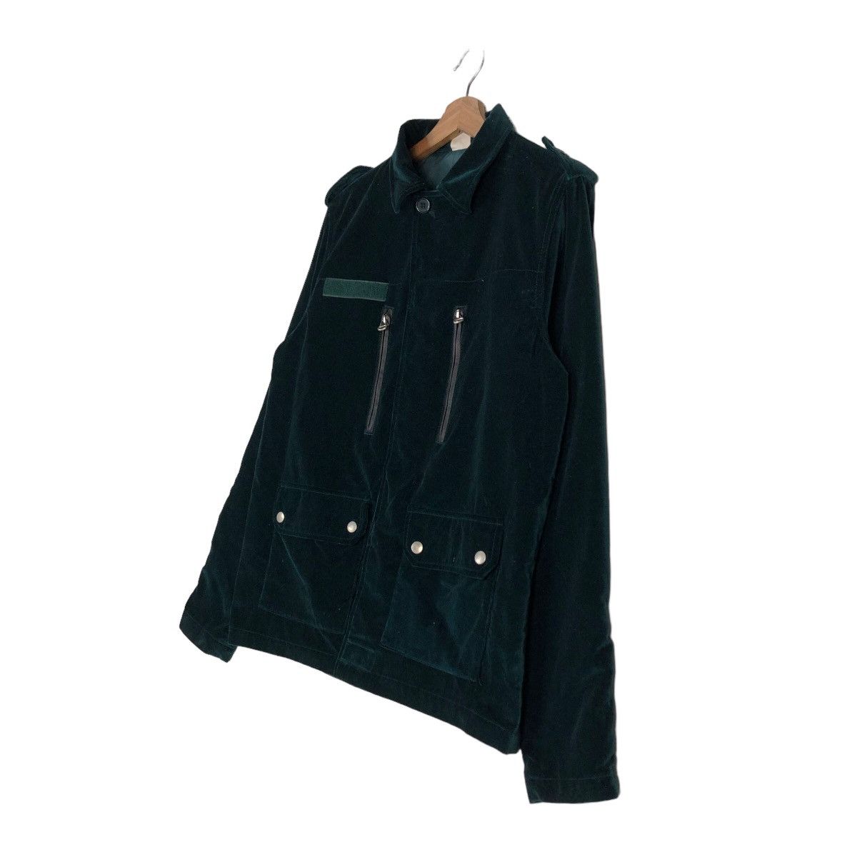 Issey Miyake 🔥Biker Jacket Velvet Rare Pocket Phono Japan Issey Miyake Size US M / EU 48-50 / 2 - 2 Thumbnail
