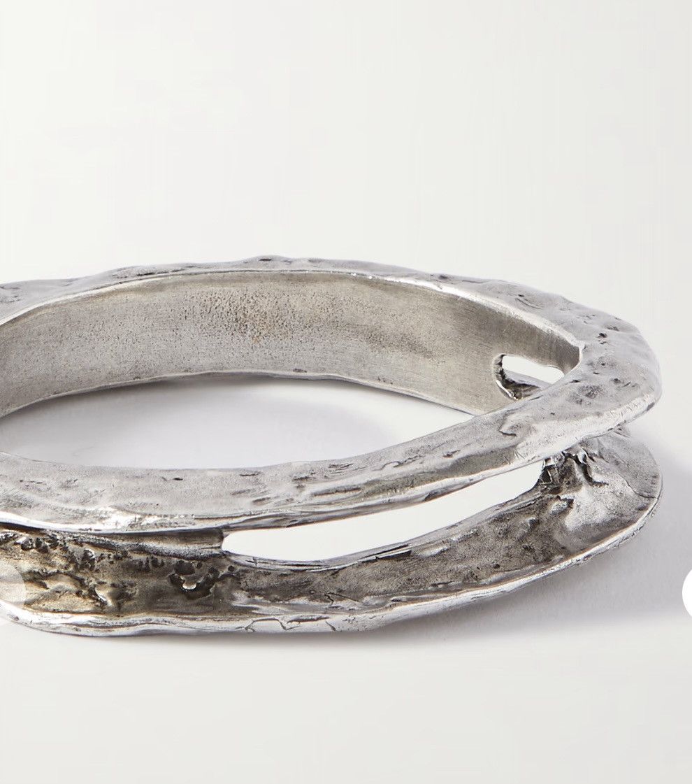 Saint Laurent Paris Saint Laurent Hammered Bangle NIB retail $1195 Size ONE SIZE - 3 Thumbnail