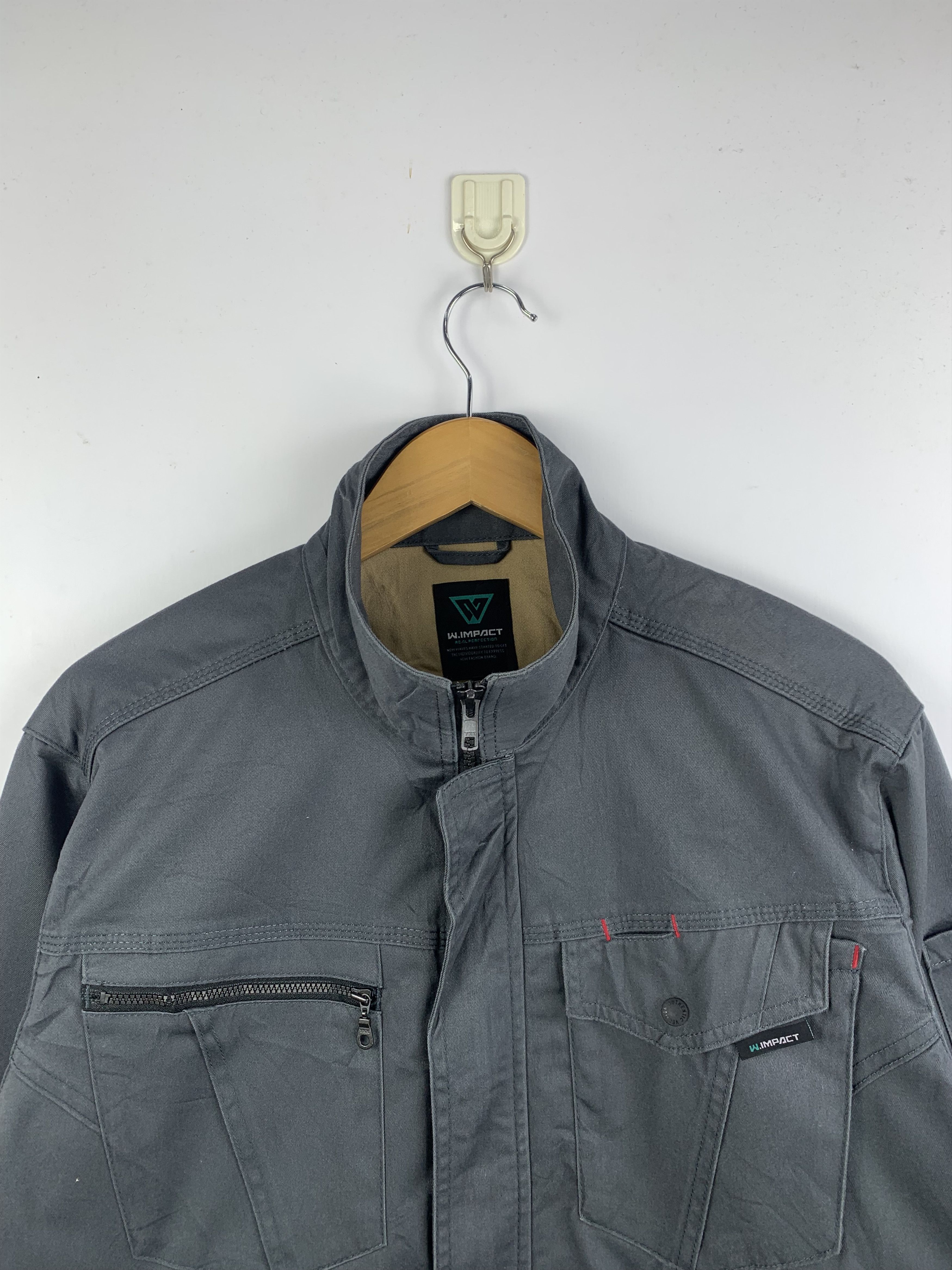 Japanese Brand Vintage Japanese Brand Workwear Denim Jacket J1610 Size US XL / EU 56 / 4 - 2 Thumbnail