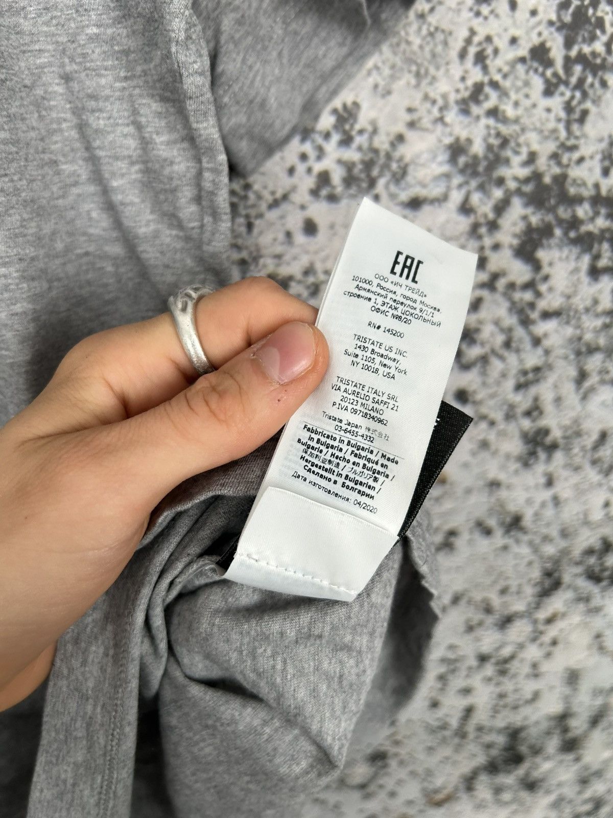 C.P. Company C.P. Company Grey Tee Gorpcore Streetwear Hype Size US S / EU 44-46 / 1 - 6 Thumbnail