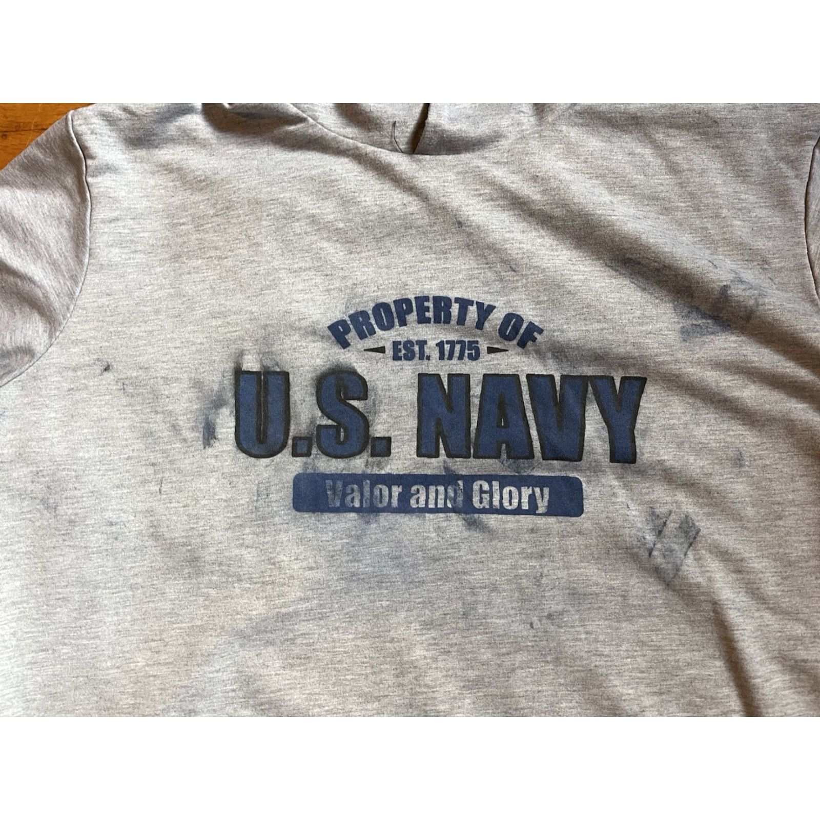 Vintage US Navy Skipper Hoodie Reversible Men’s Large Black Size US L / EU 52-54 / 3 - 5 Thumbnail