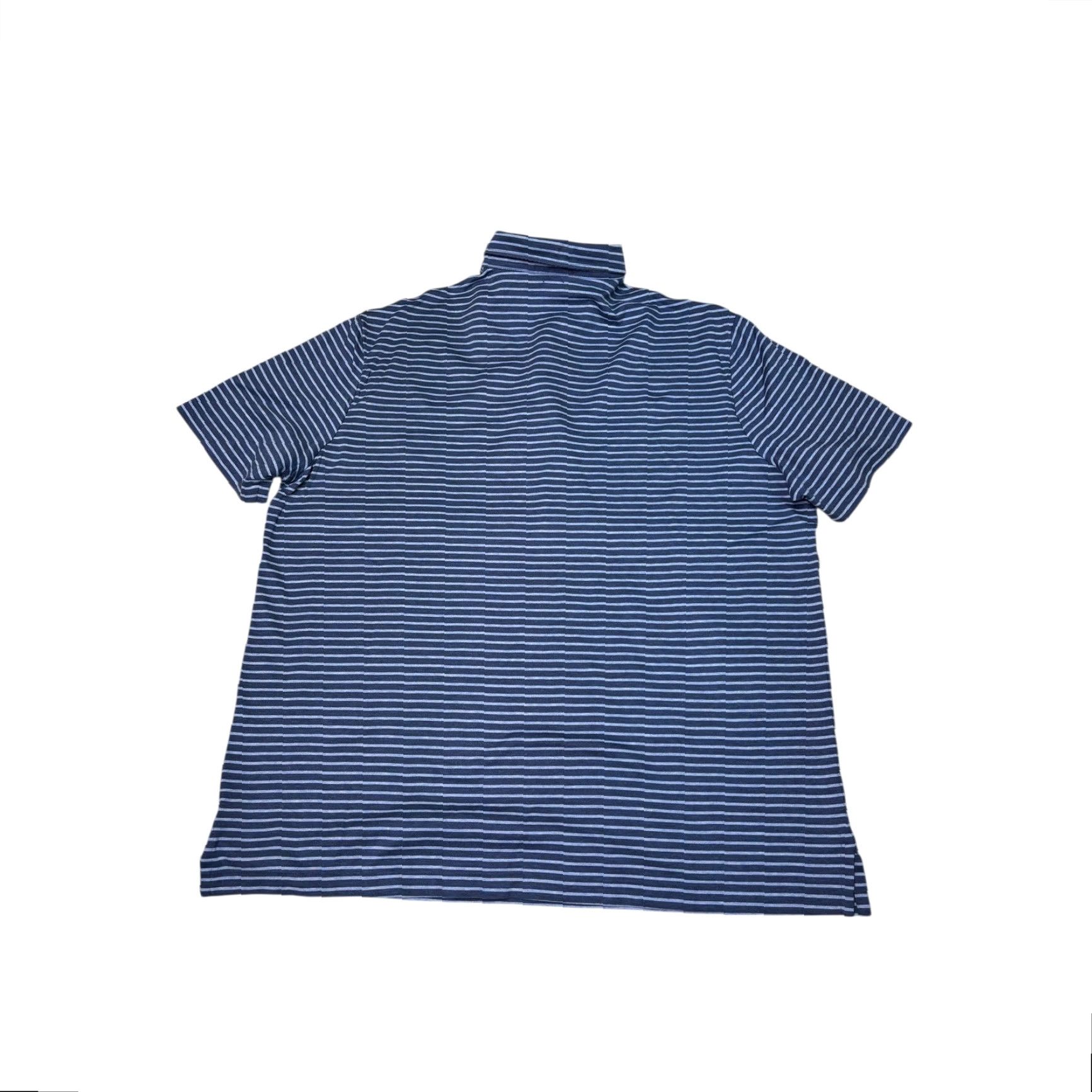 Polo Ralph Lauren Polo Ralph Lauren Mens Classic Fit Striped Polo Shirt Blue White XL Size US XL / EU 56 / 4 - 5 Thumbnail
