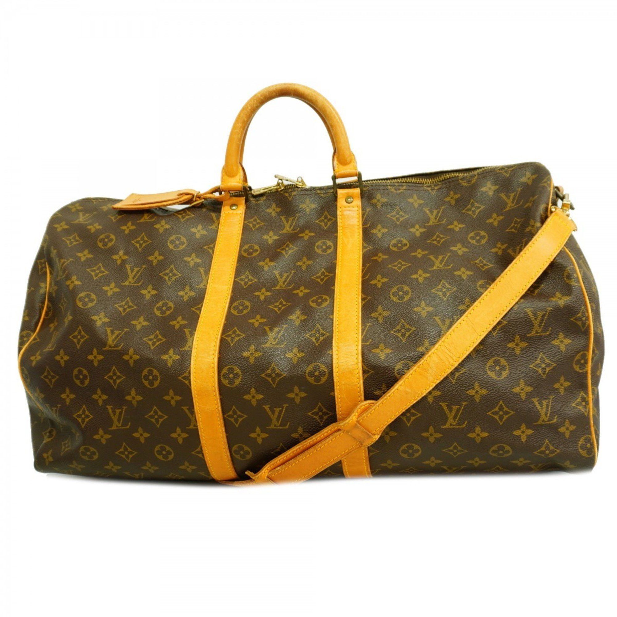 Louis Vuitton Louis Vuitton Keepall Bandoulière 55 travel Size ONE SIZE - 1 Thumbnail